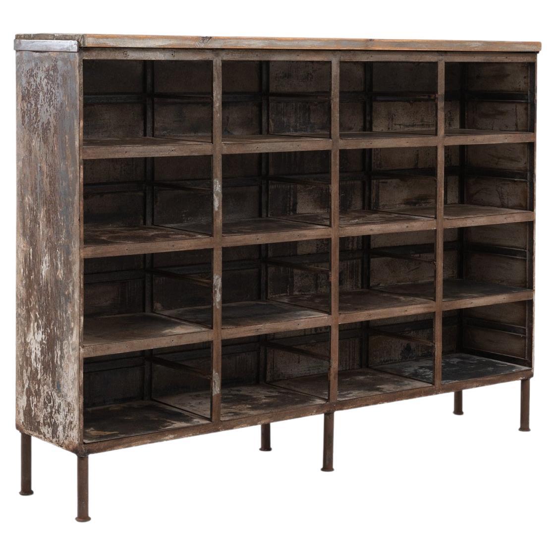 20th Century French Metal Cabinet