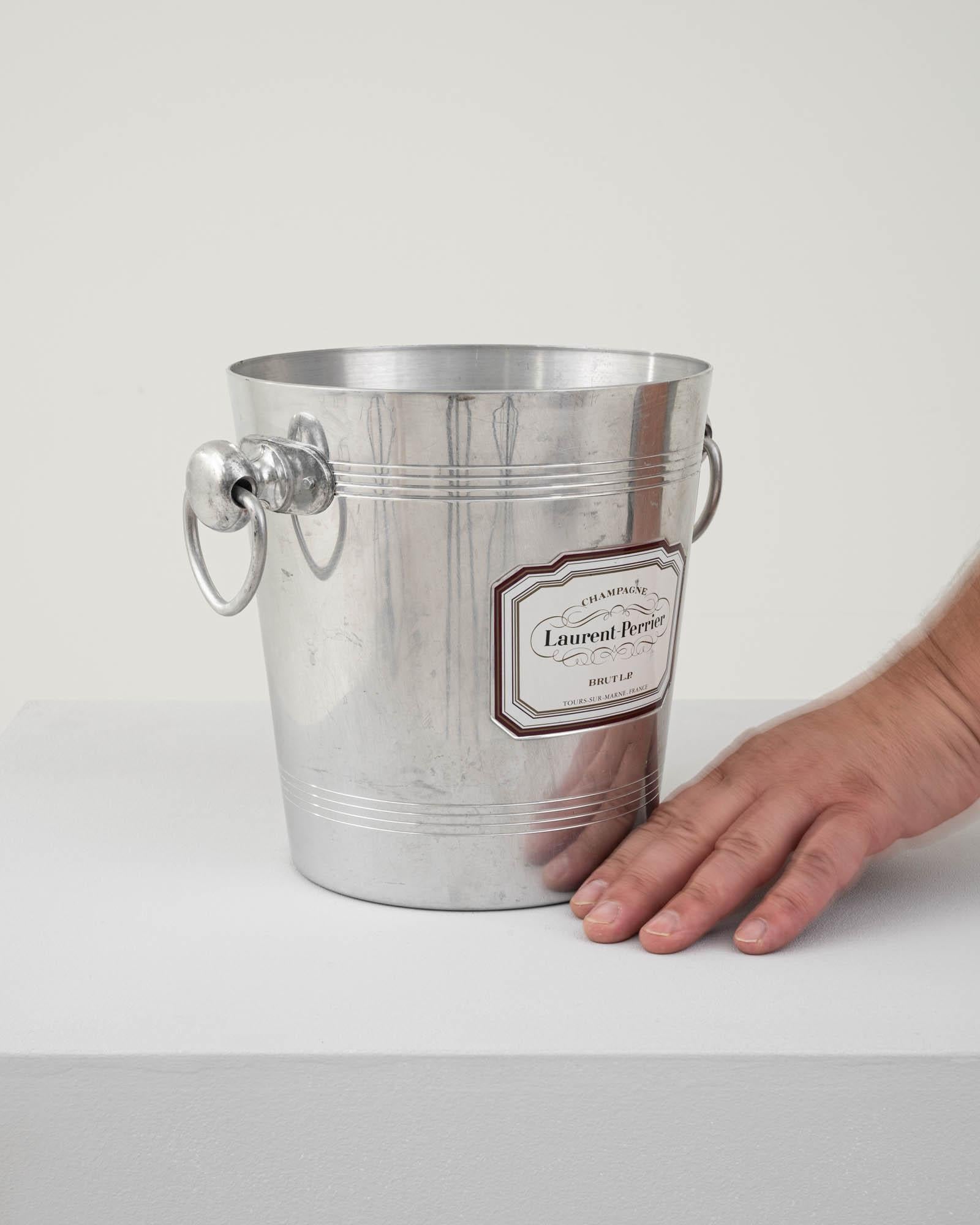 20th Century French Metal Ice Bucket 1