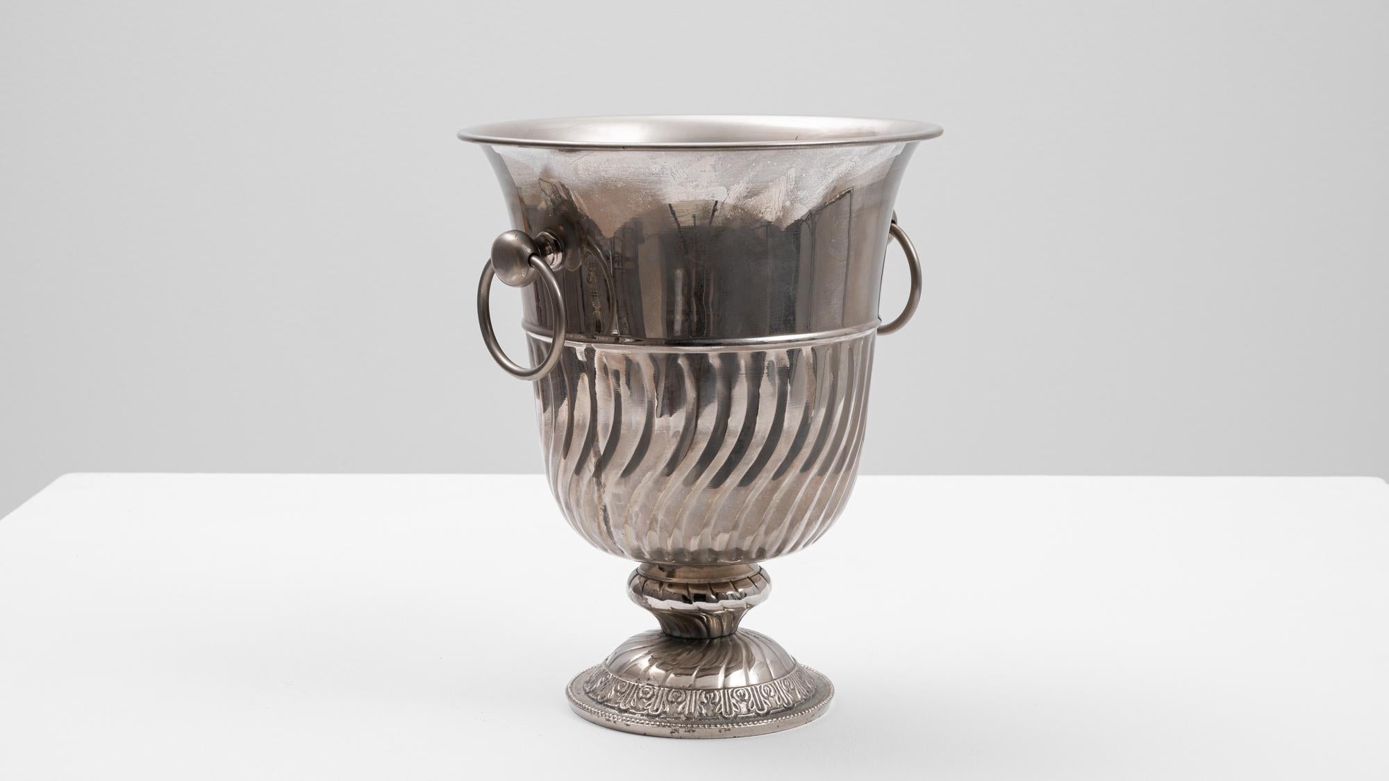 20th Century French Metal Ice Bucket For Sale 3