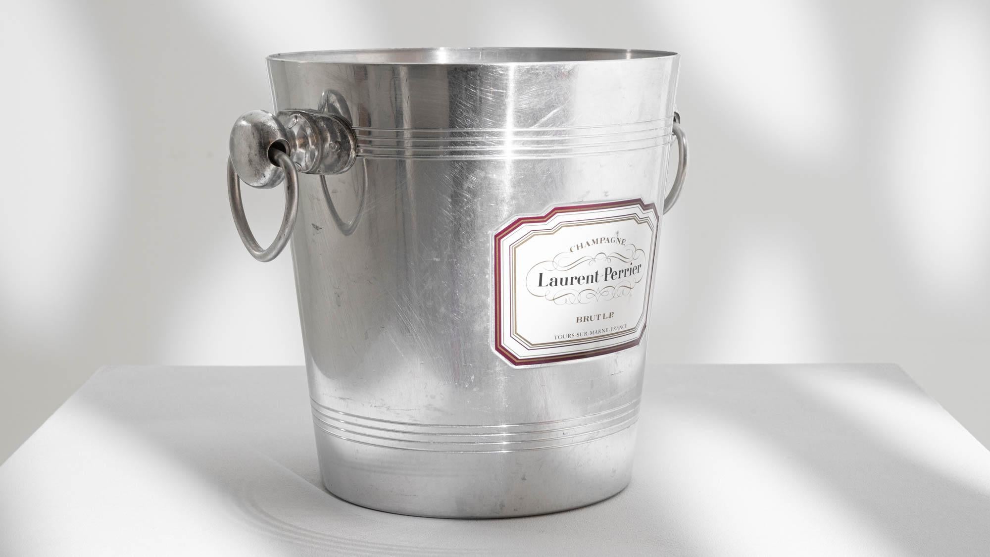 20th Century French Metal Ice Bucket 3
