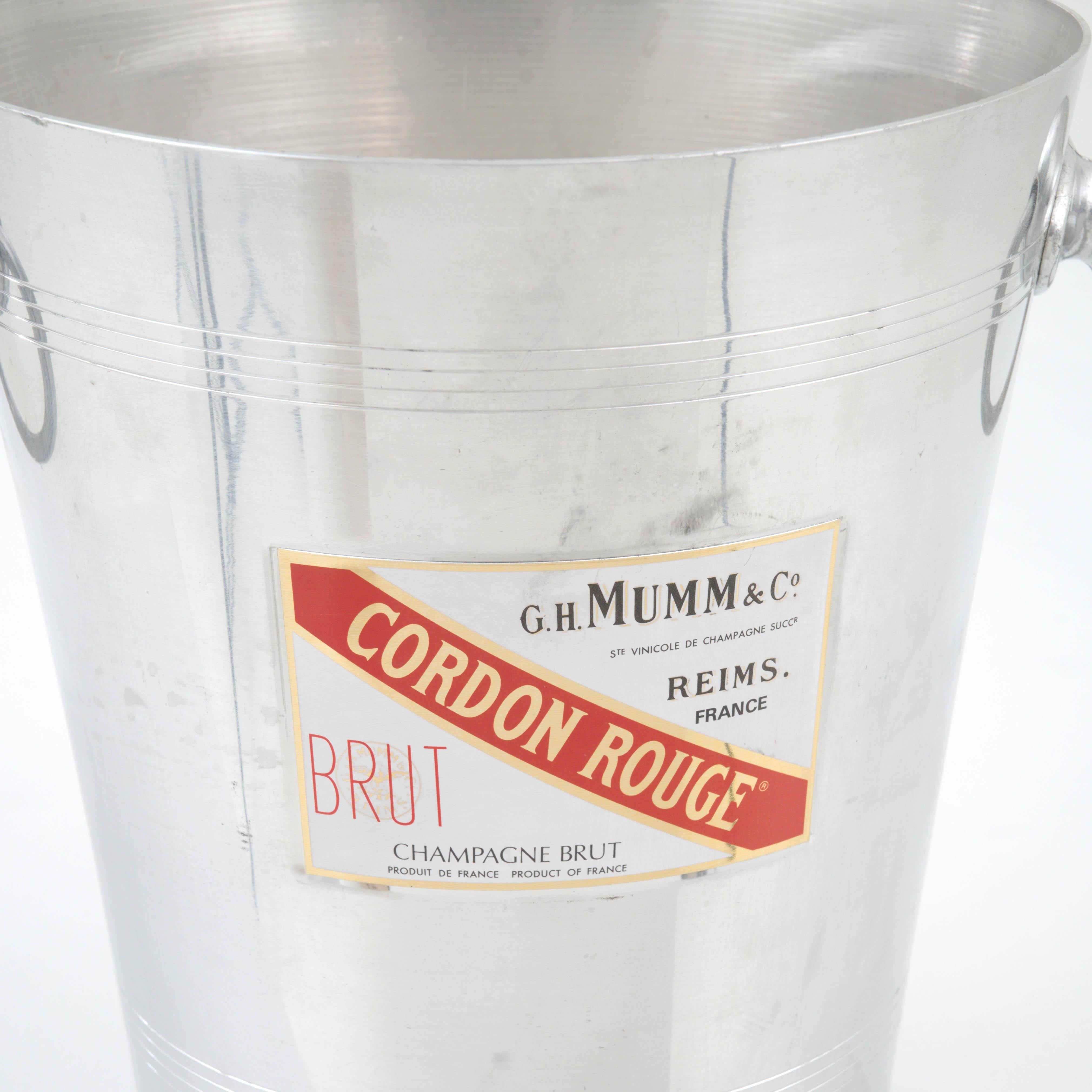 20th Century French Metal Ice Bucket 5
