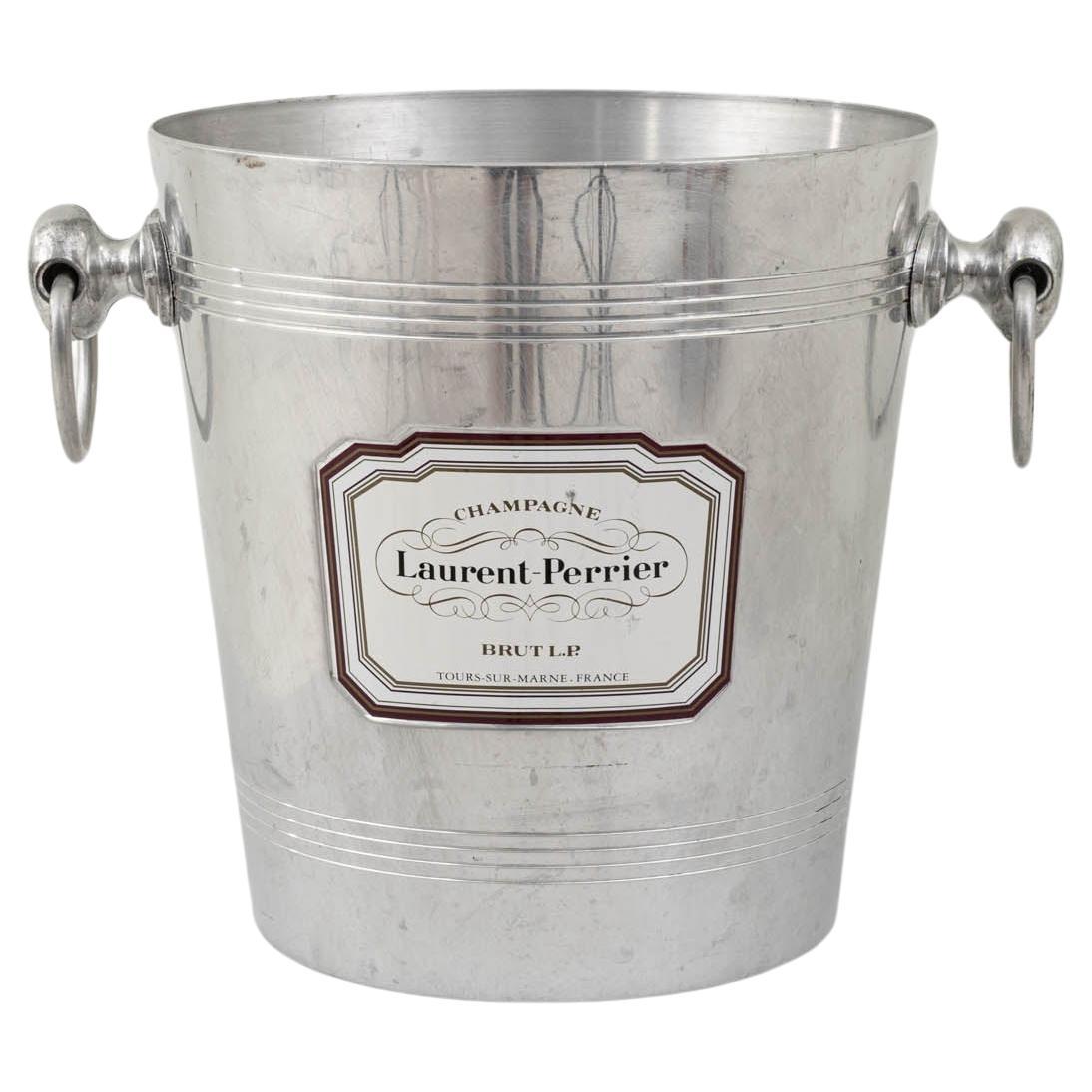 20th Century French Metal Ice Bucket