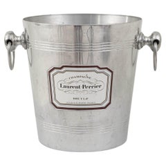 20th Century French Metal Ice Bucket