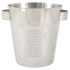 Used 20th Century French Metal Ice Bucket