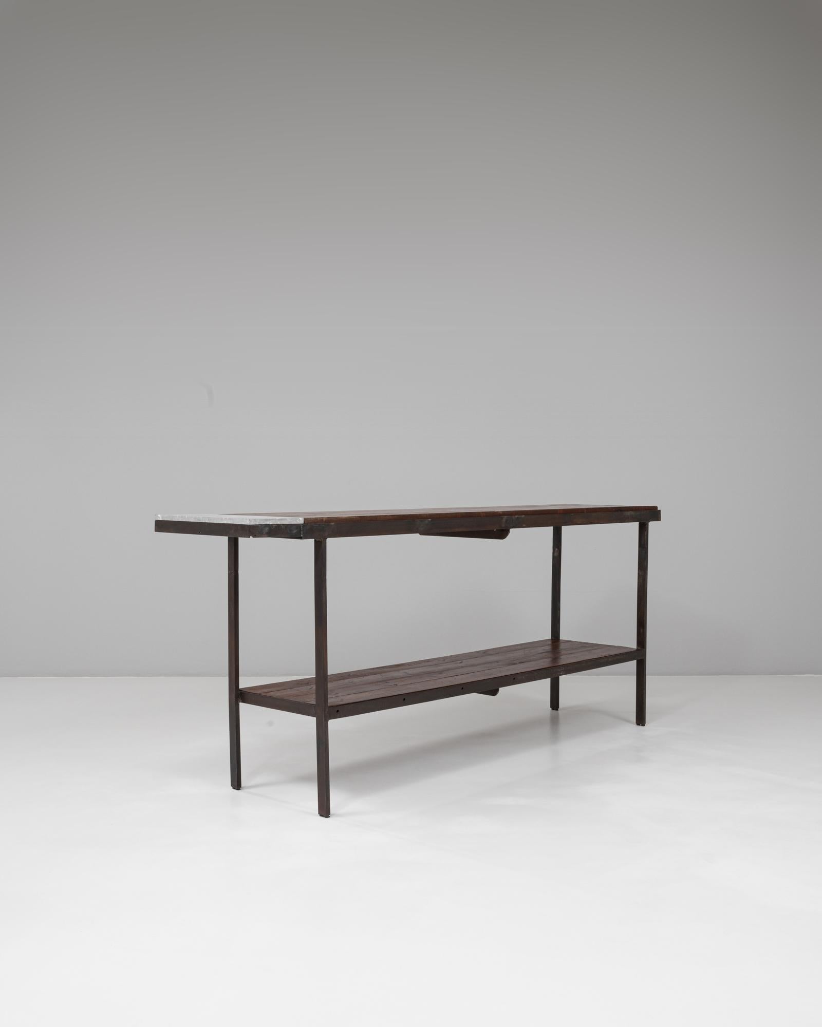 Métal Table industrielle en métal du 20e siècle en vente