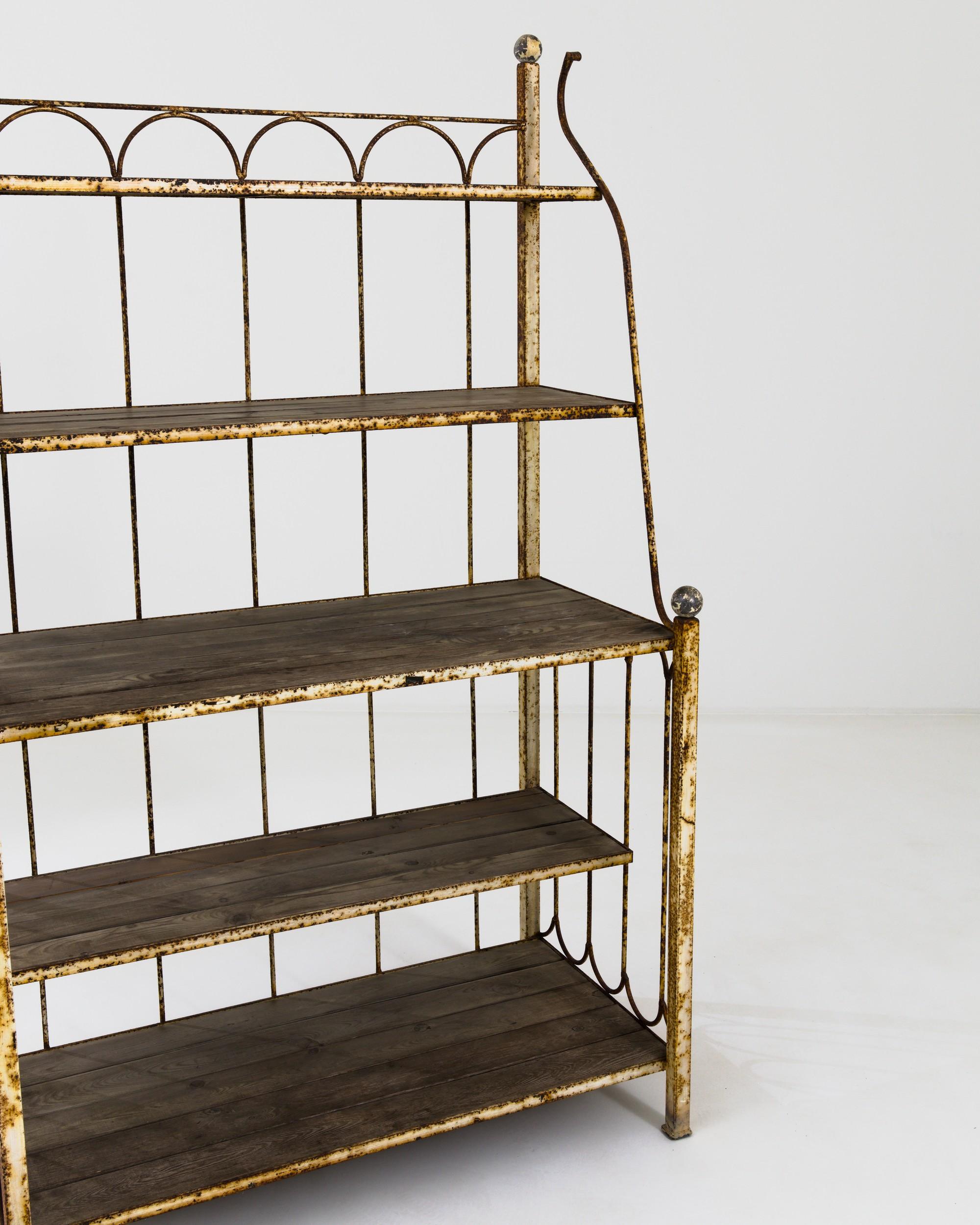 20th Century French Metal Shelf Unit For Sale 3