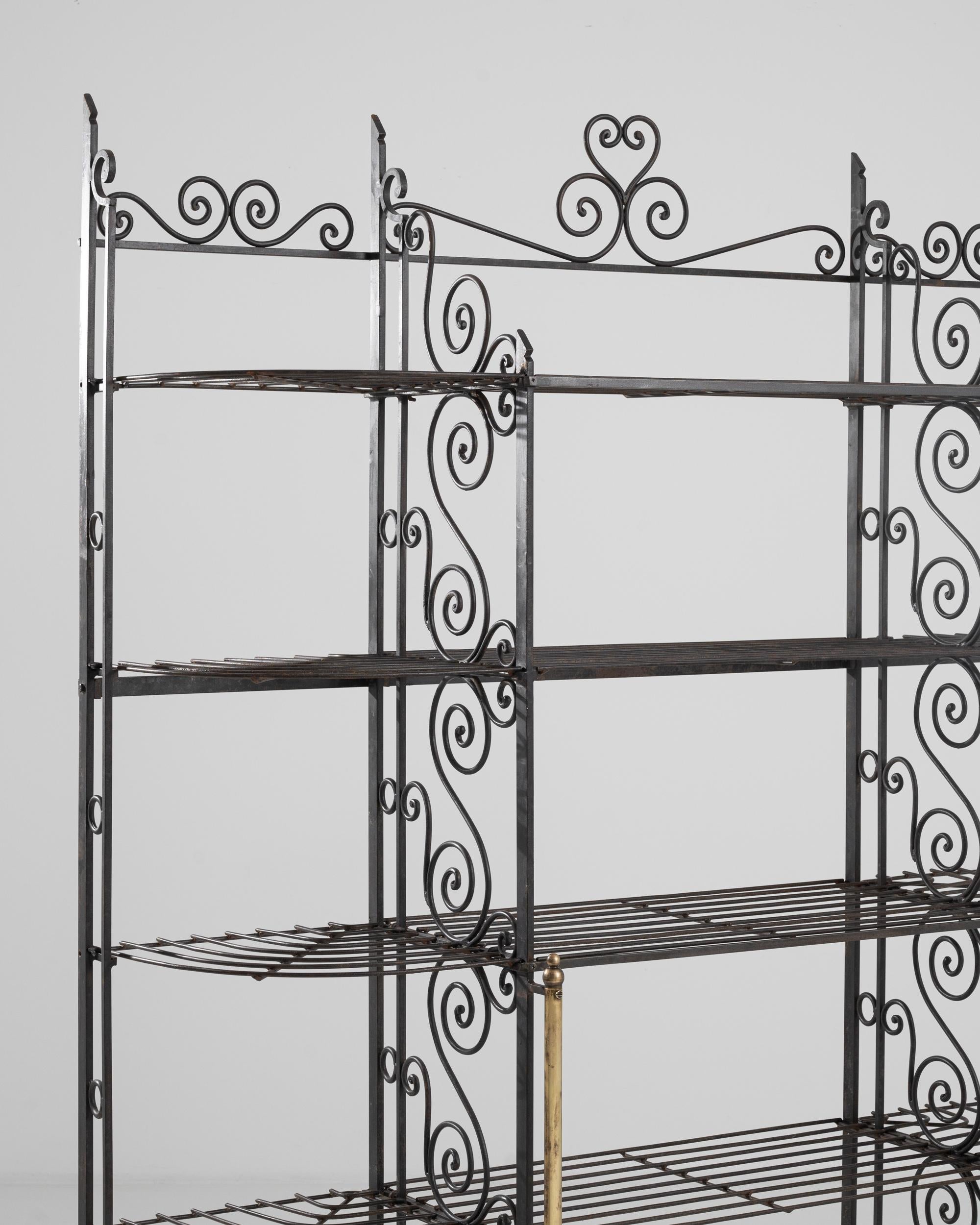 20th Century French Metal Shelves 2