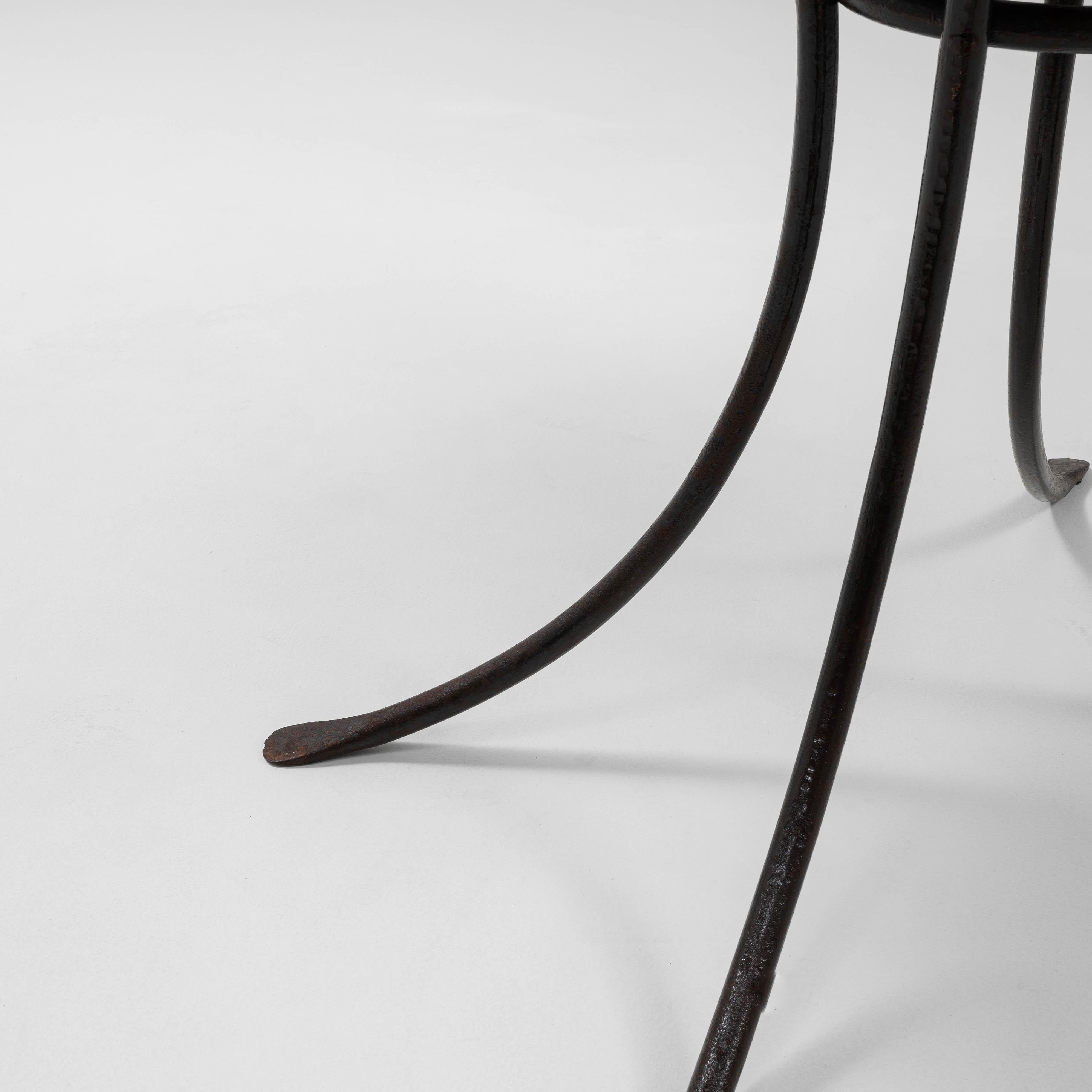 20th Century French Metal Side Table For Sale 7