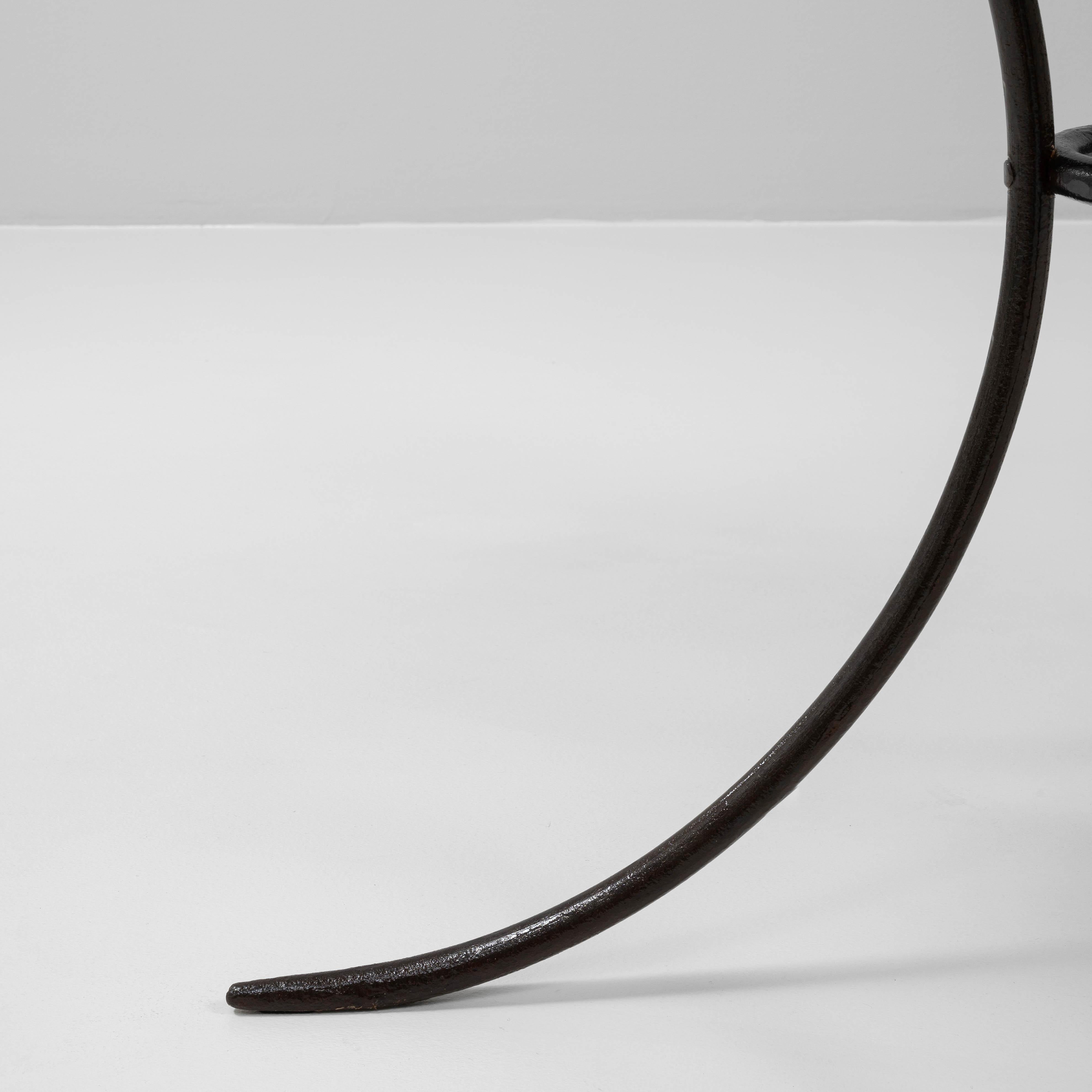 20th Century French Metal Side Table For Sale 9