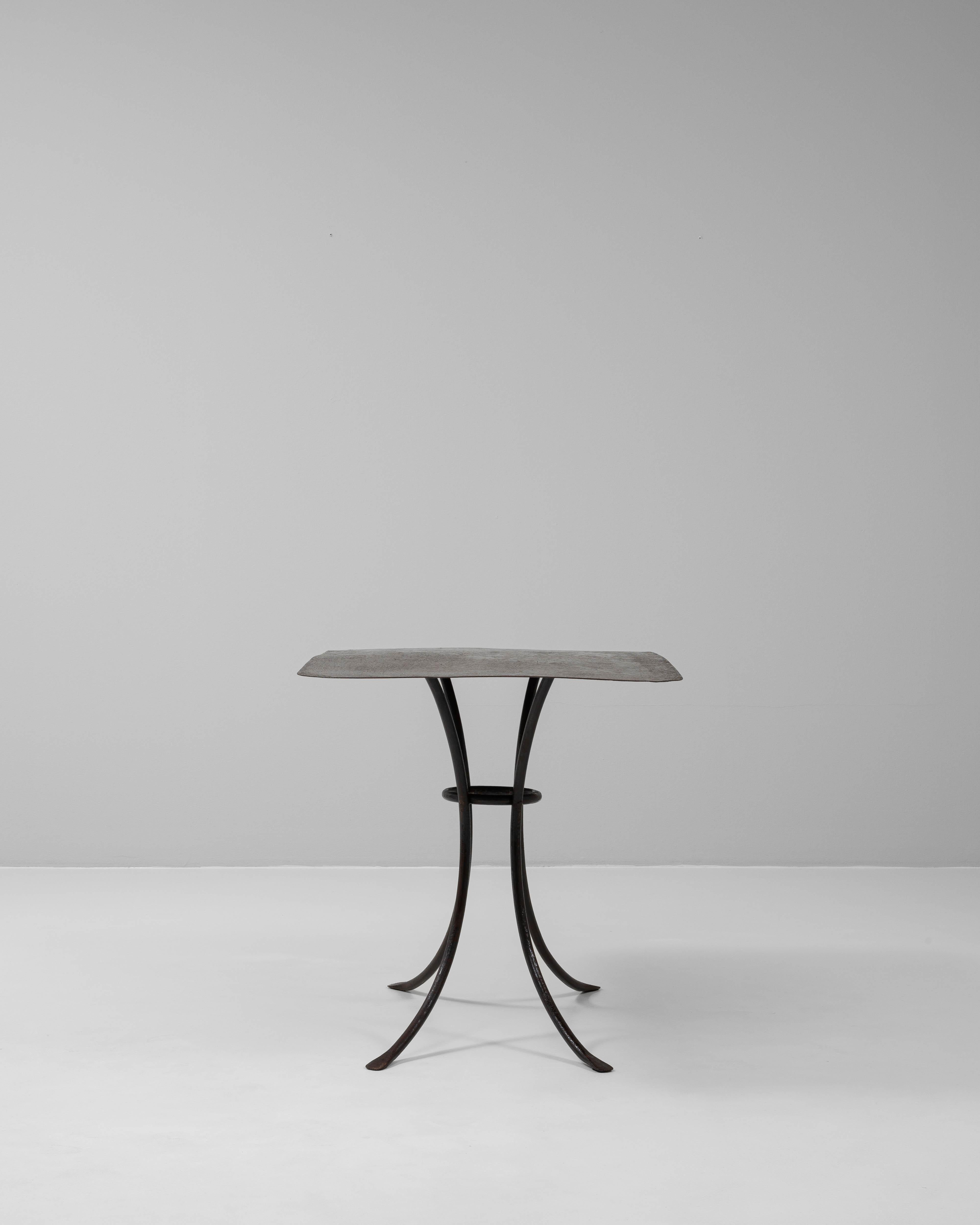 20th Century French Metal Side Table For Sale 1