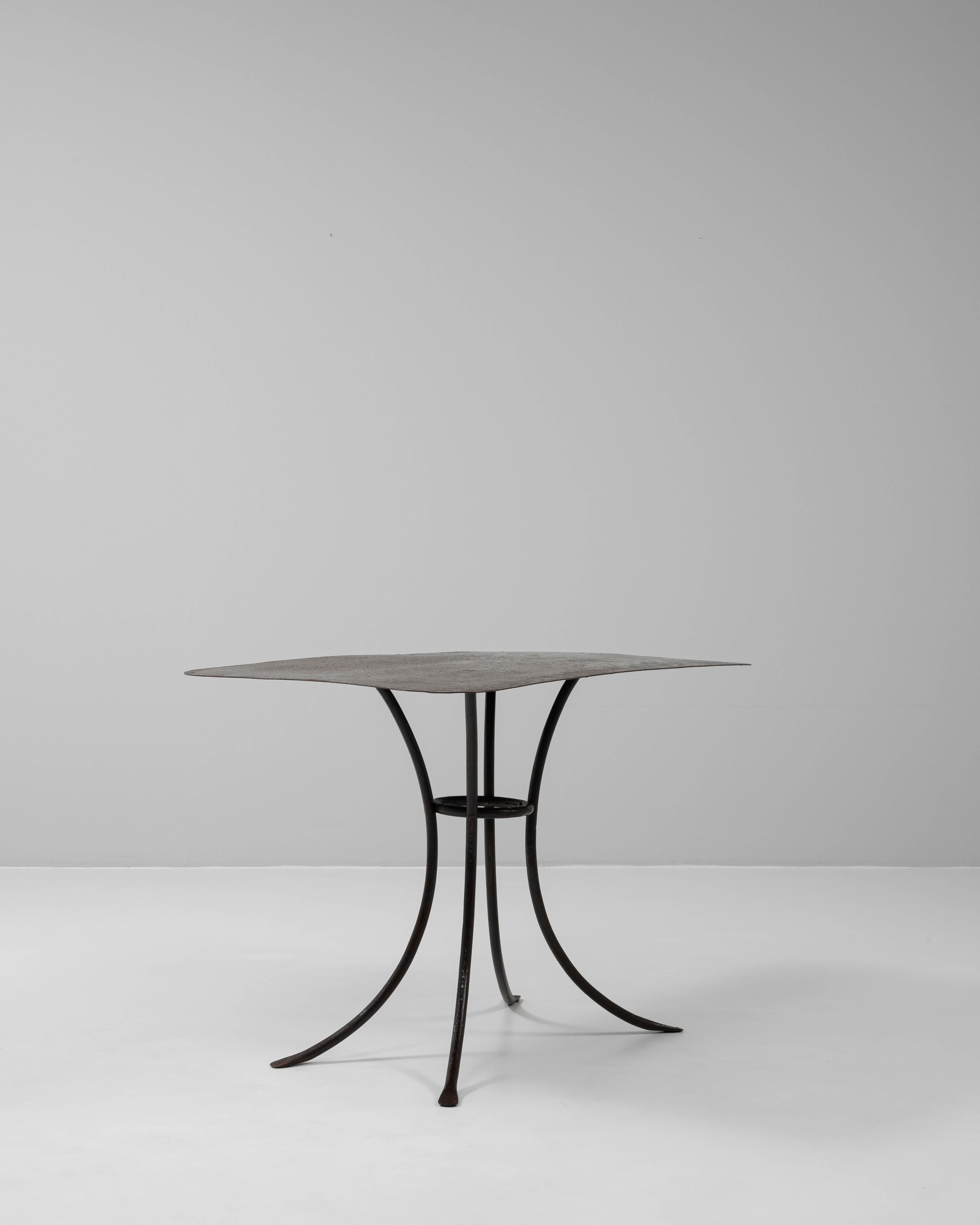 20th Century French Metal Side Table For Sale 2