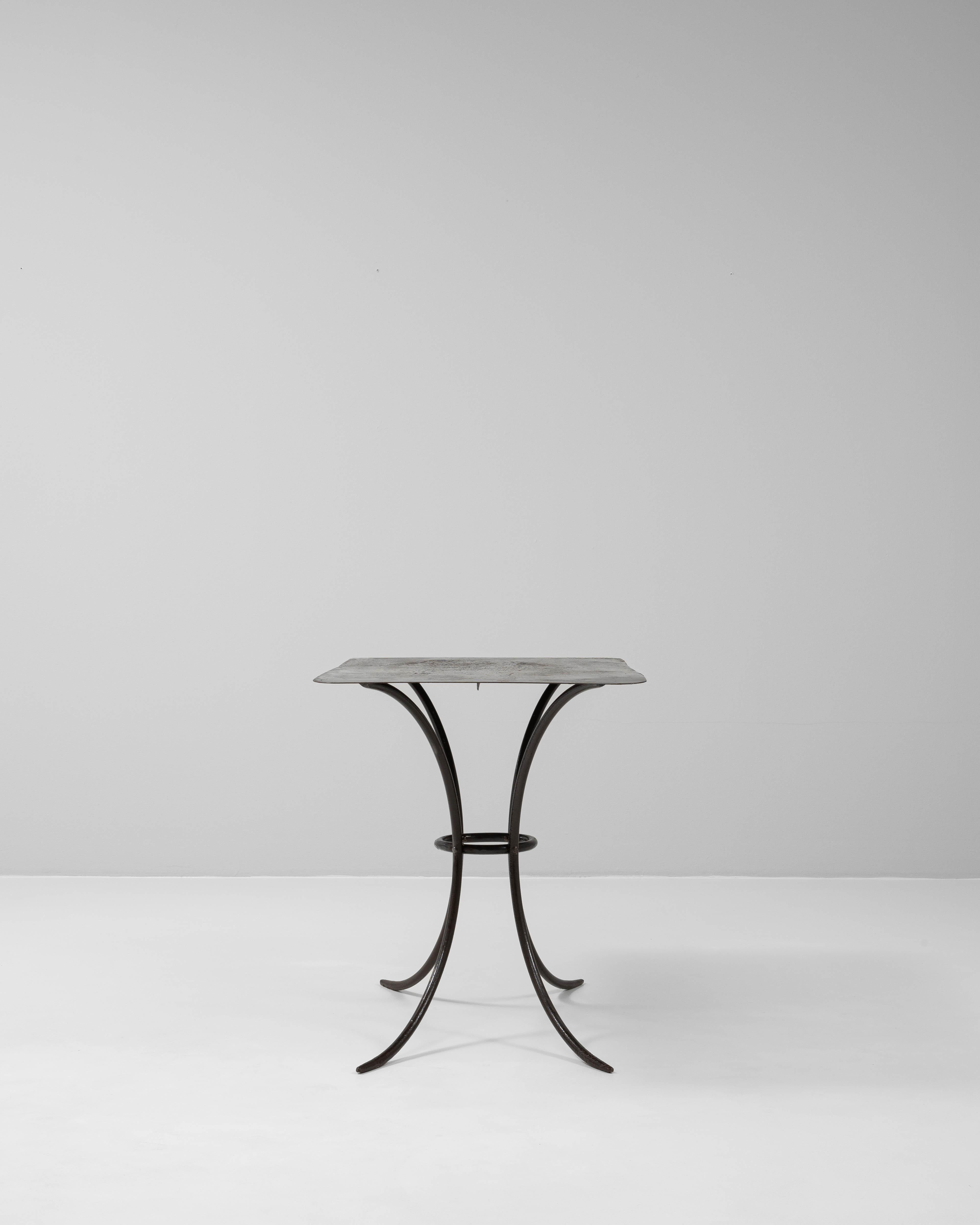 20th Century French Metal Side Table For Sale 3