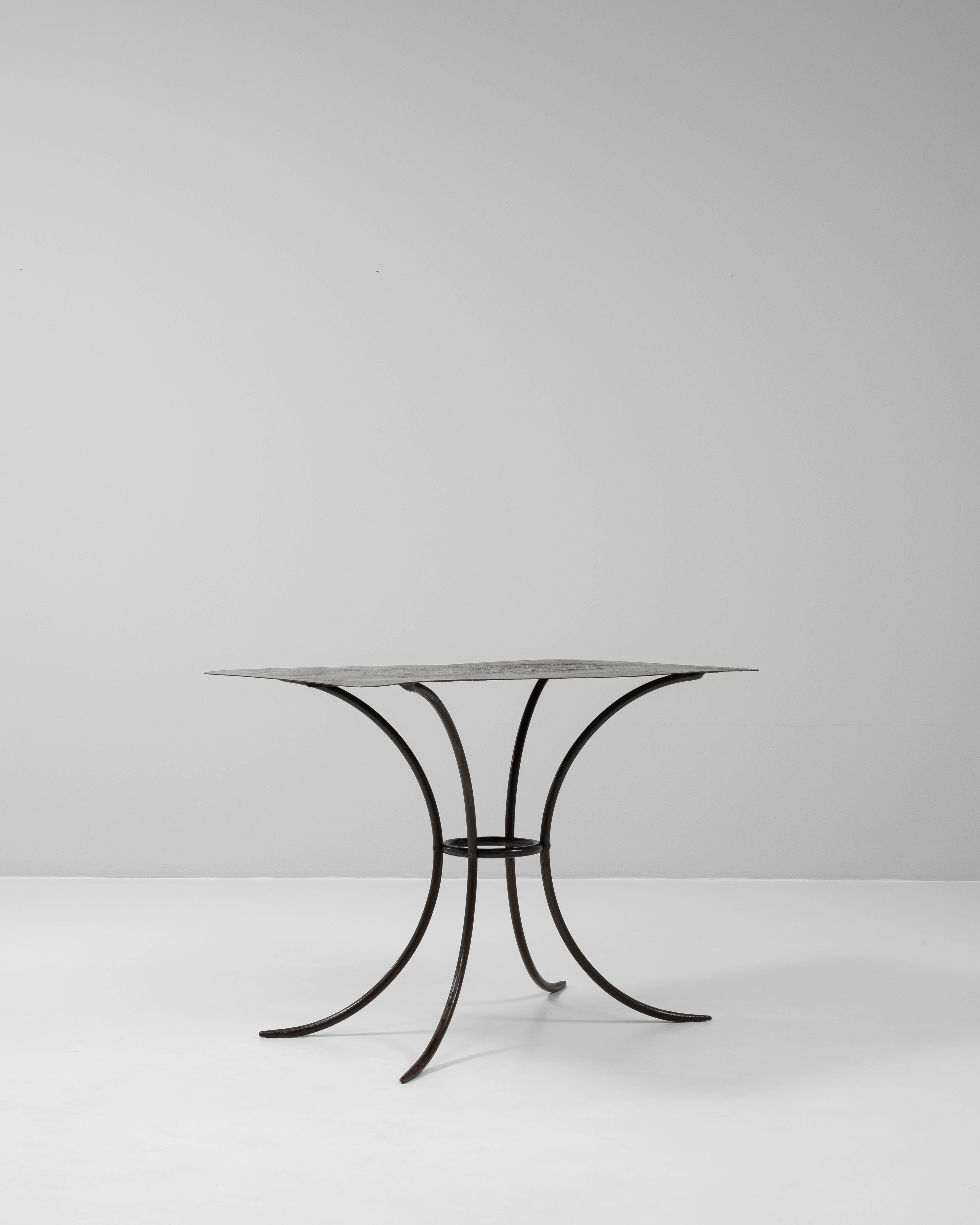 20th Century French Metal Side Table For Sale 4