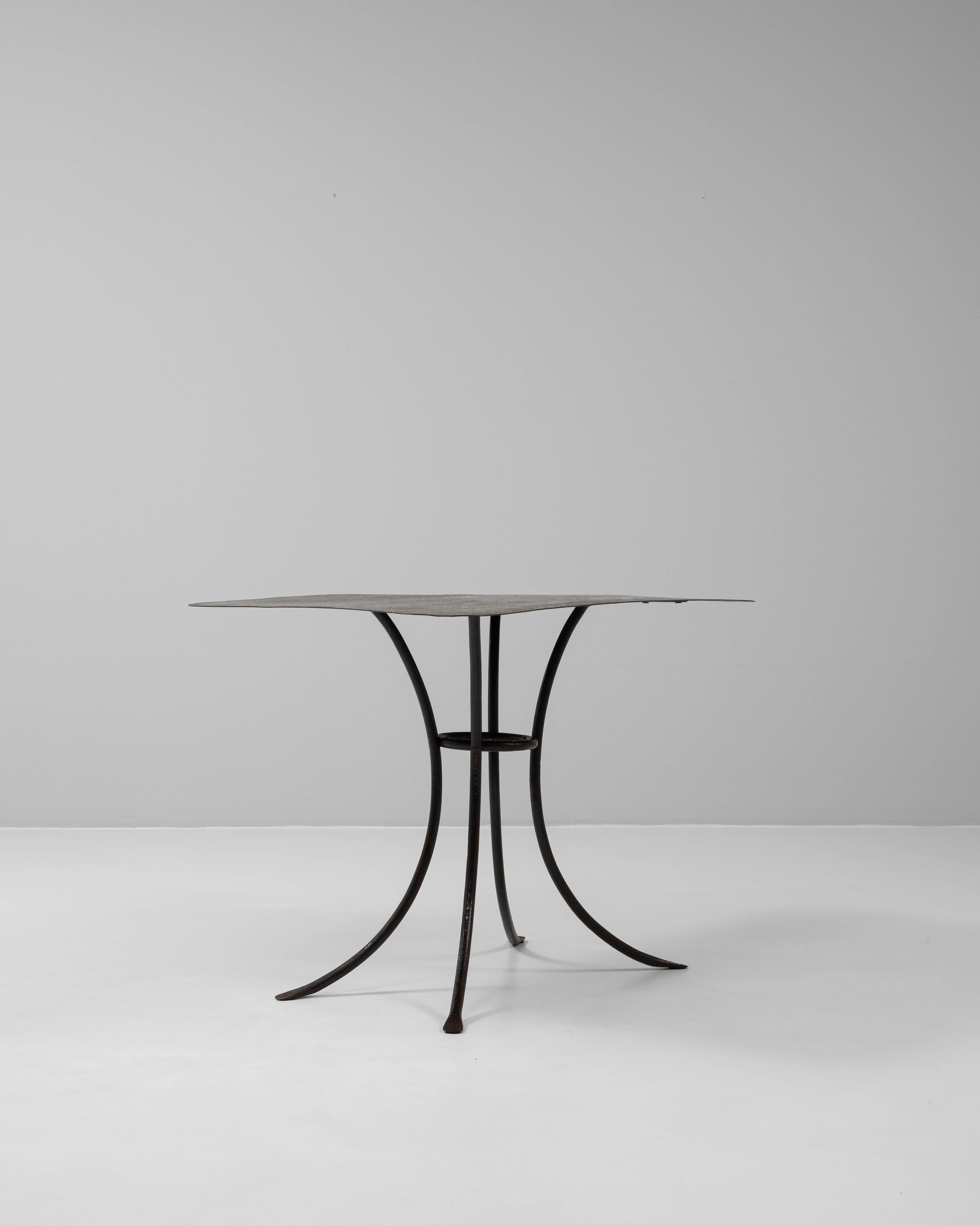 20th Century French Metal Side Table For Sale 4