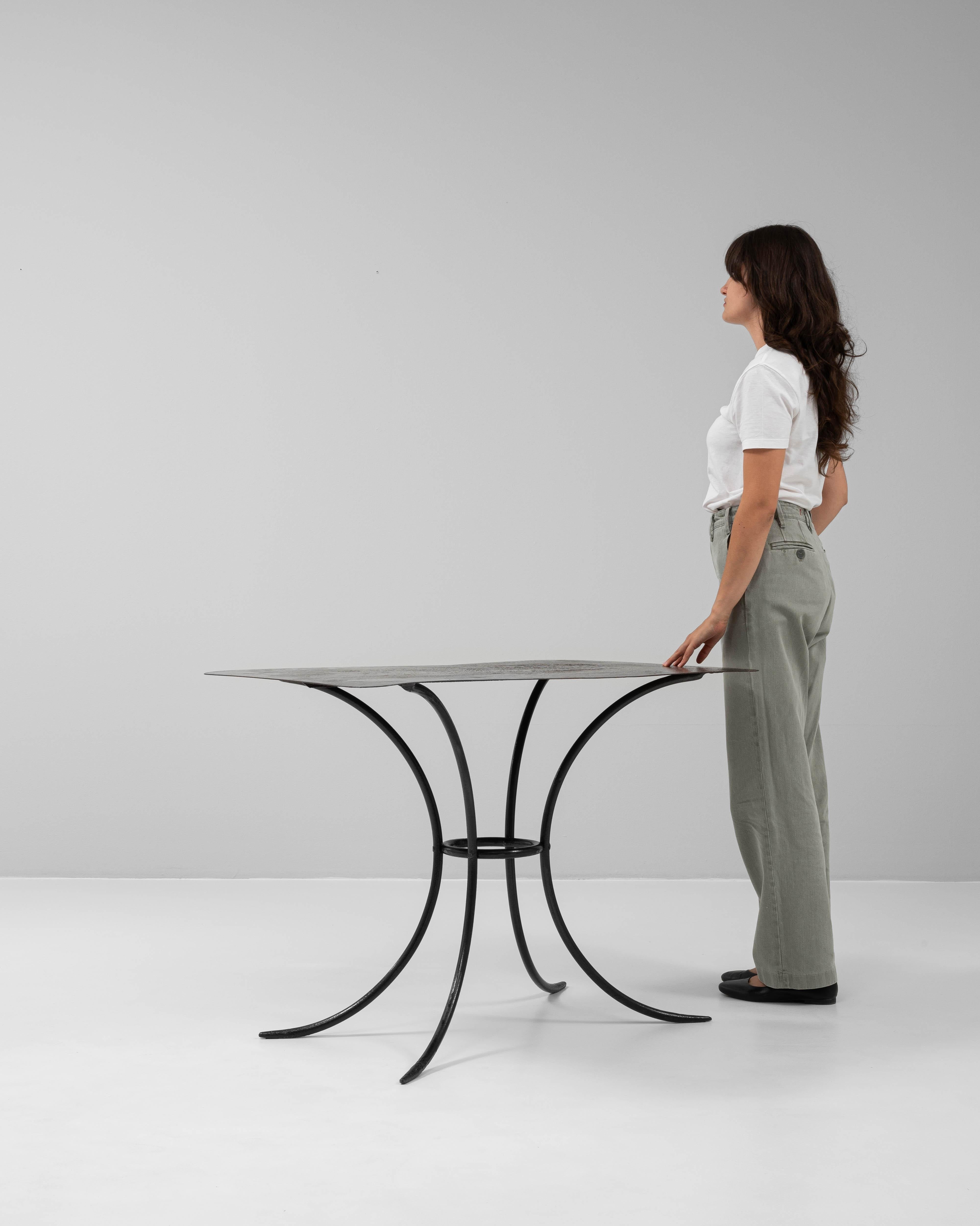20th Century French Metal Side Table For Sale 5
