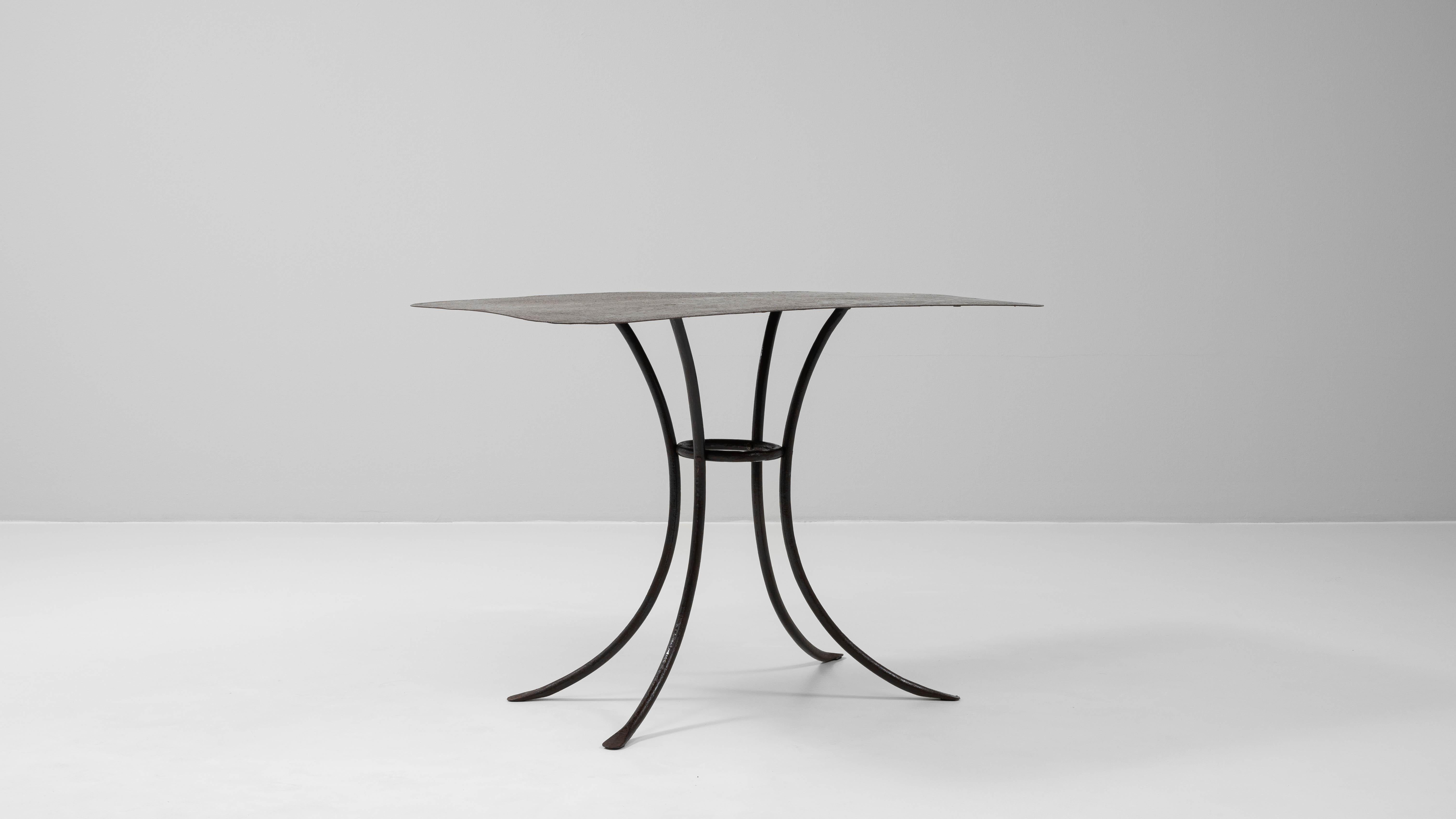 20th Century French Metal Side Table For Sale 5
