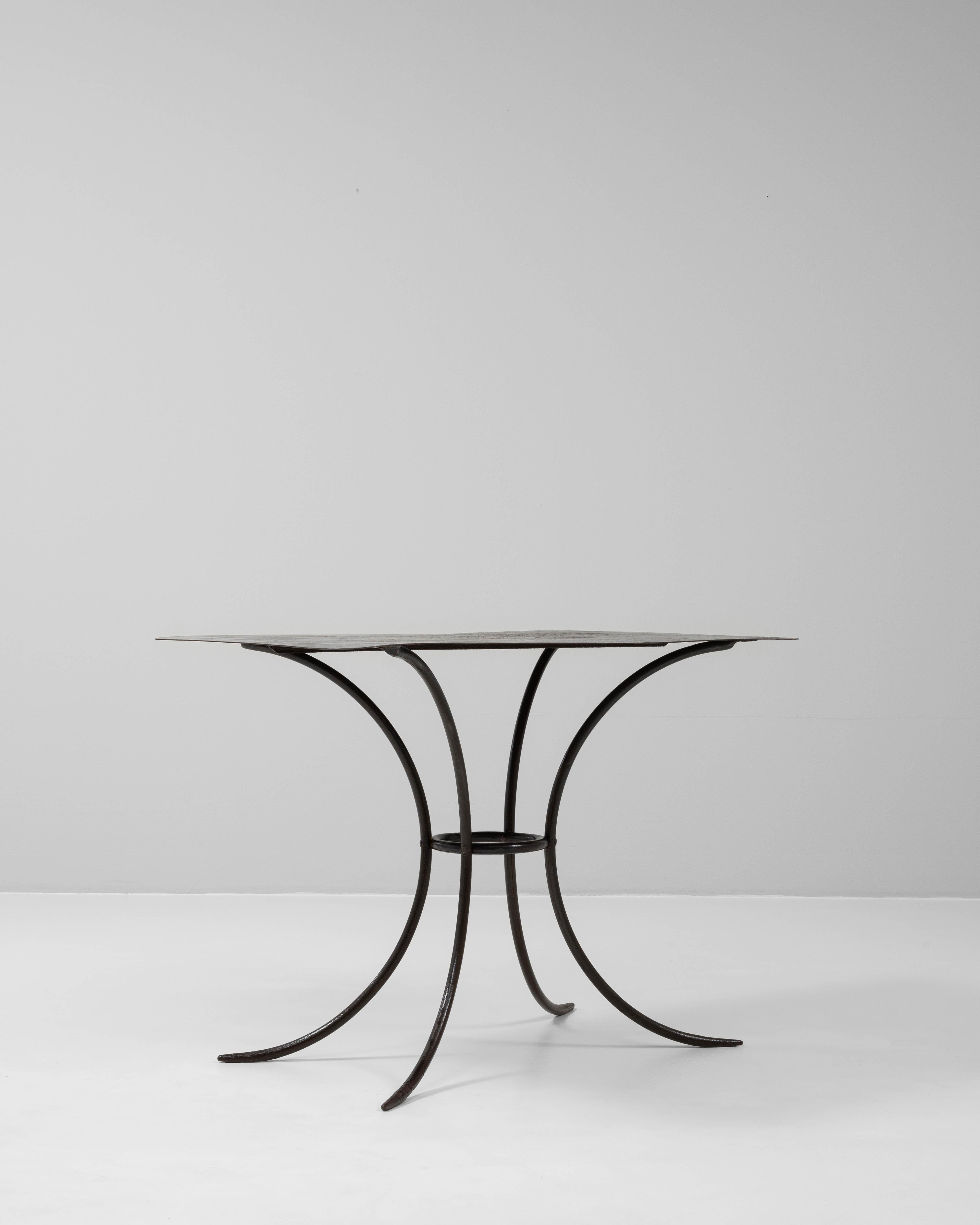 20th Century French Metal Side Table For Sale 6