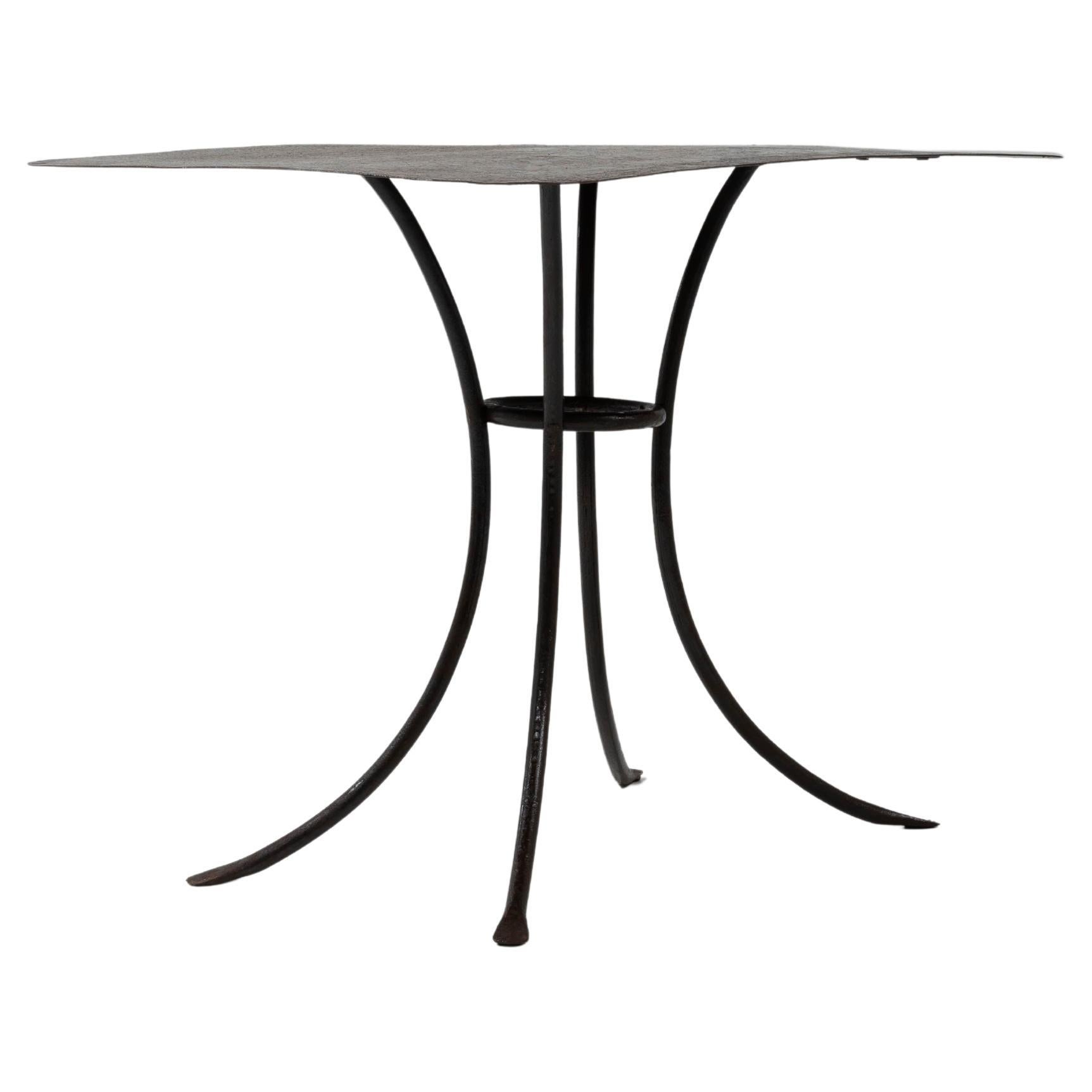 20th Century French Metal Side Table