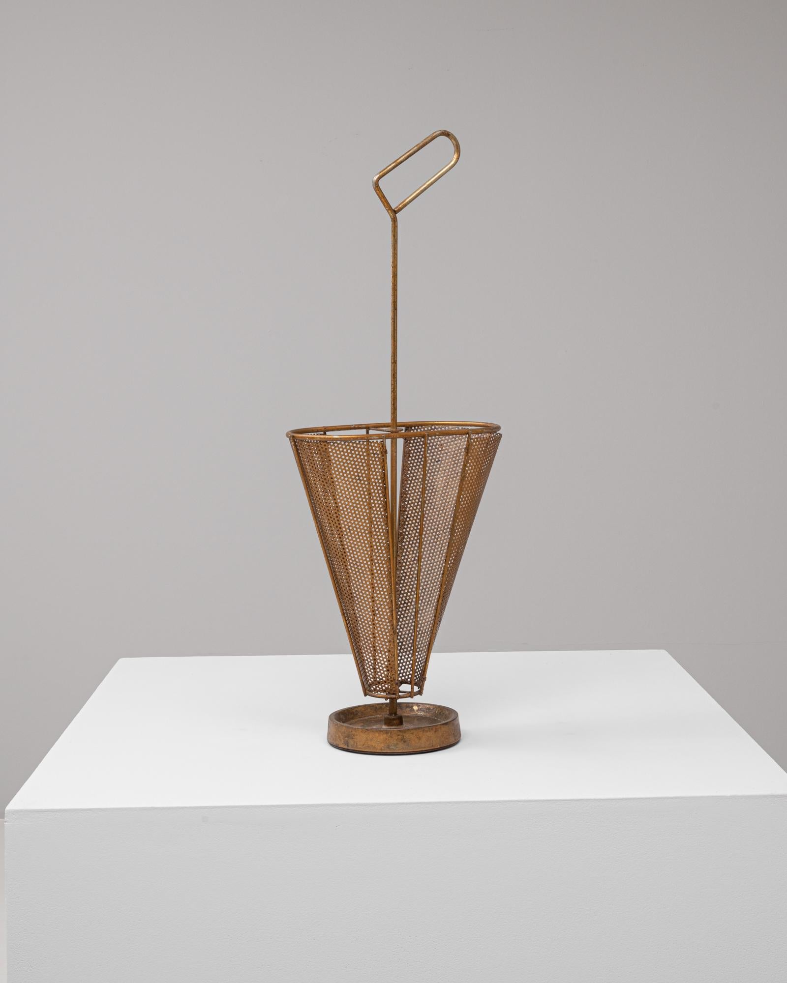 Portaombrelli francese del XX secolo in metallo in vendita 1