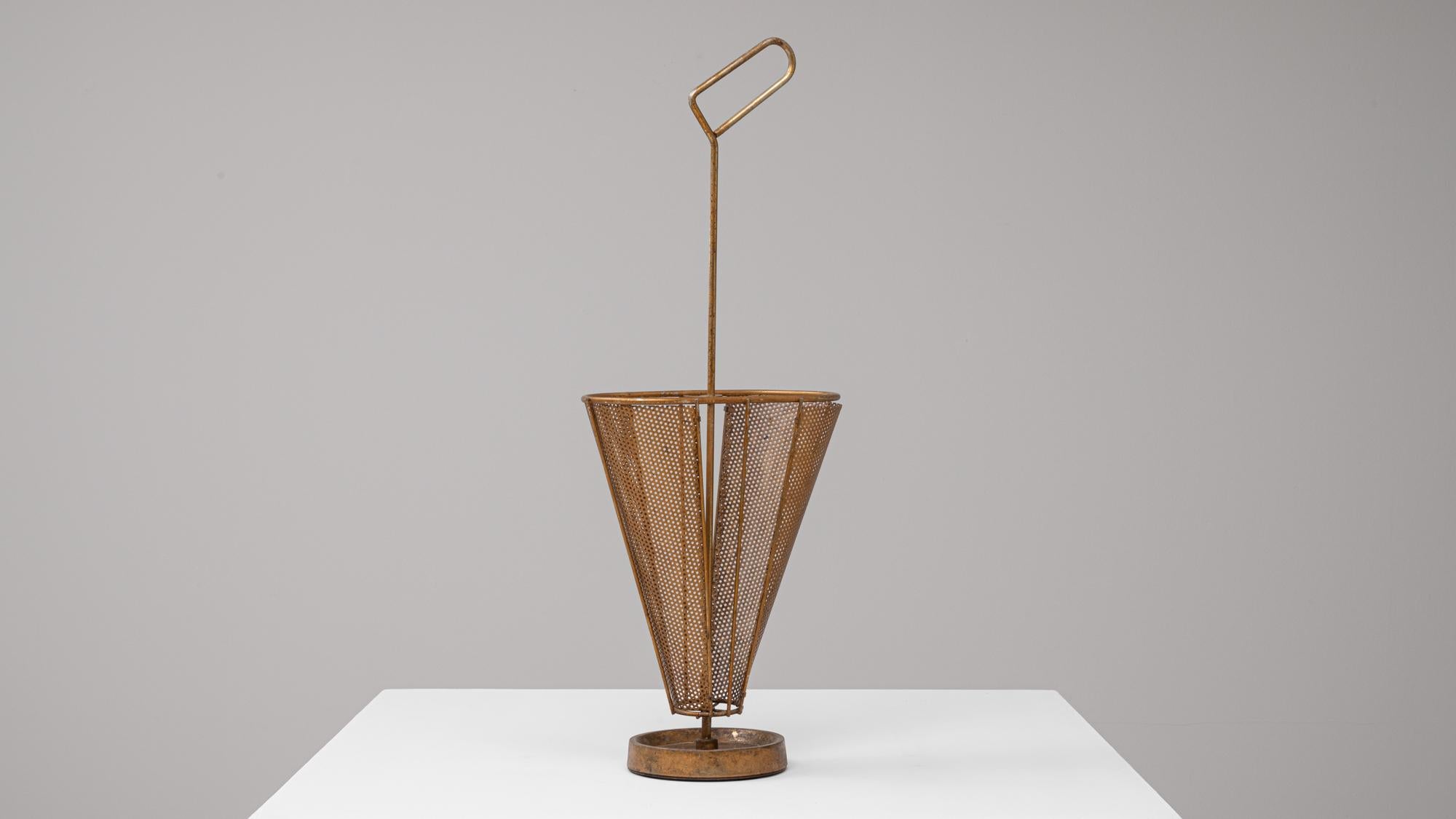 Portaombrelli francese del XX secolo in metallo in vendita 3