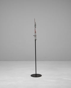 20th Century French Metal Weather Vane On Stand