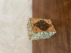 Französisches Mini-B.P. Grimaud-Kartenspiel des 20. Jahrhunderts in seiner Schachtel