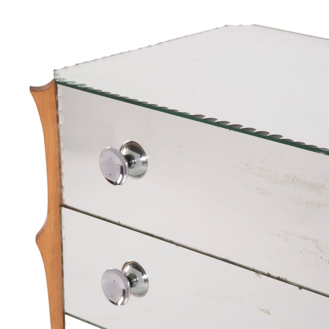 20th Century French Mirrored Chest In Good Condition In Gloucestershire, GB