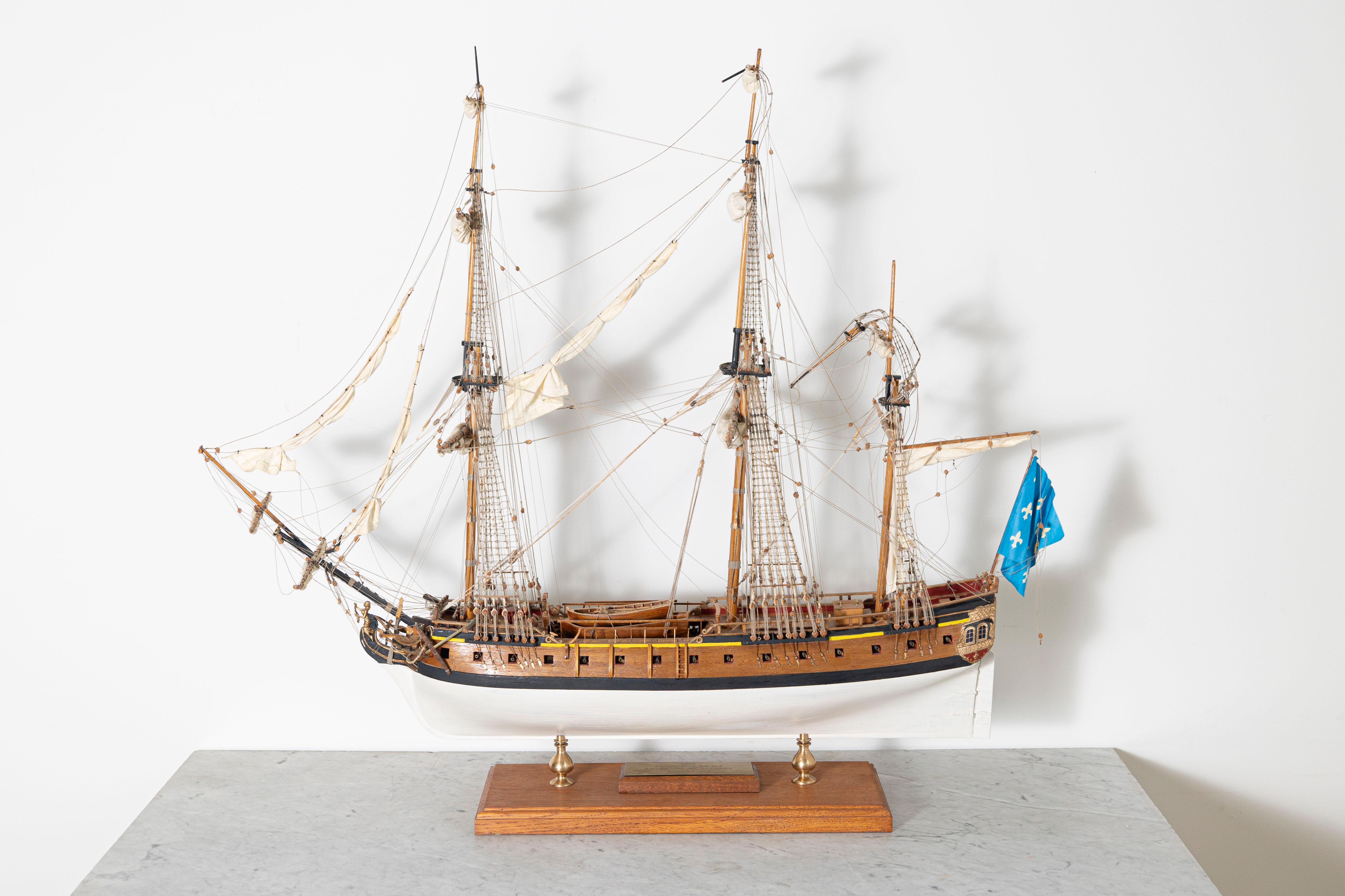 20th Century French Model Boat For Sale 1