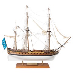 Maquette de bateau française du 20e siècle