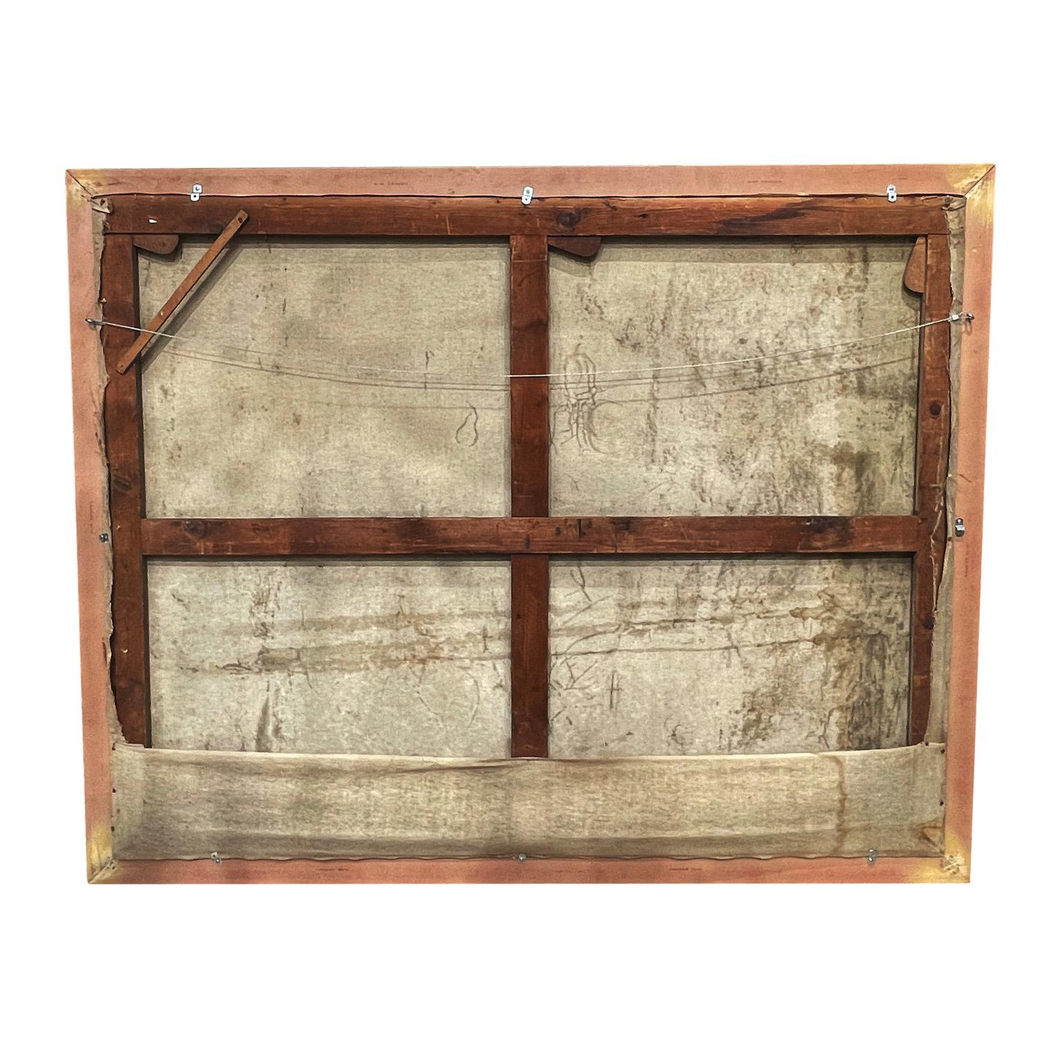 Pittura a olio astratta d'epoca del XX secolo di Christiane Bastide in vendita 2