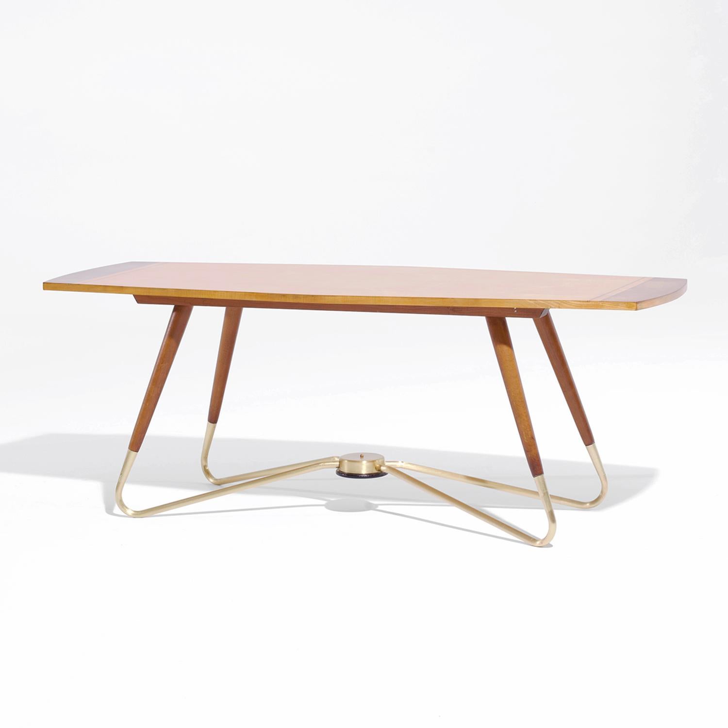20th Century German Modern Maplewood Coffee Table - Sofa Table by Ilse Möbel For Sale 2