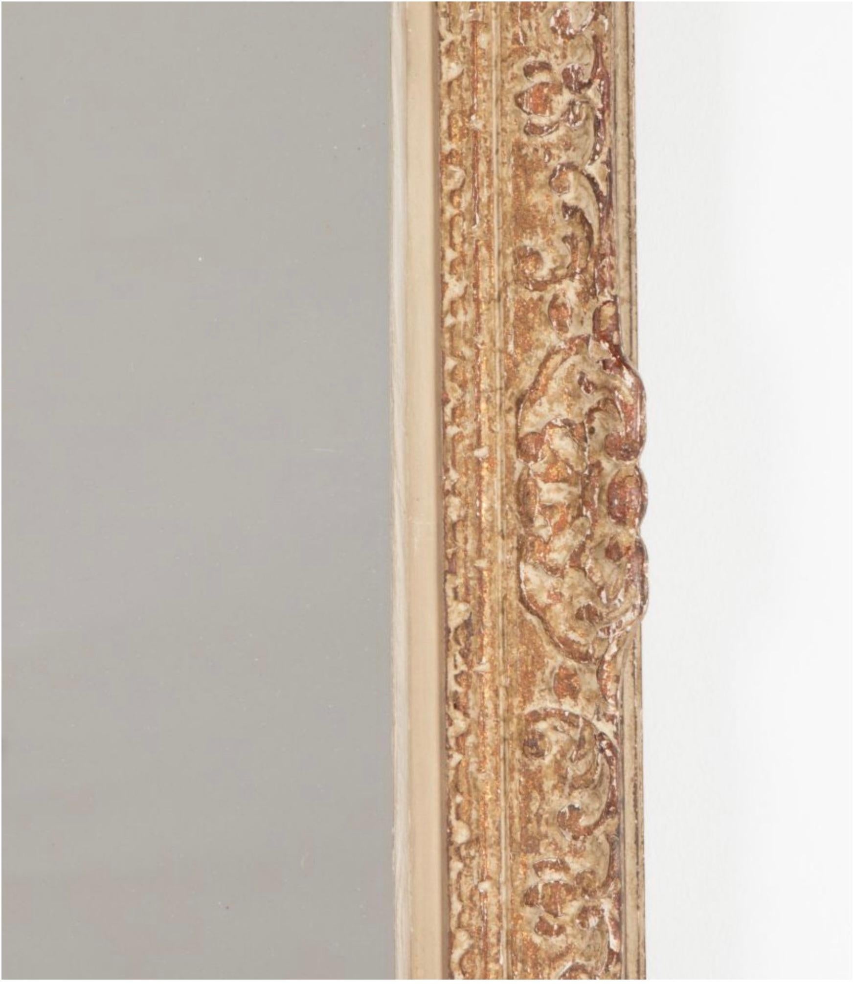 Sculpté à la main Miroir sculpté Montparnasse français du 20e siècle en vente