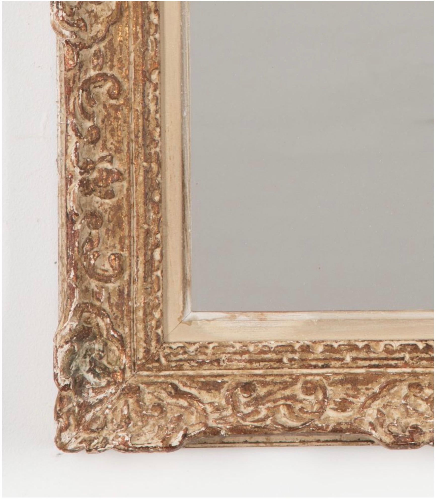 Miroir sculpté Montparnasse français du 20e siècle Bon état - En vente à Haywards Heath, GB