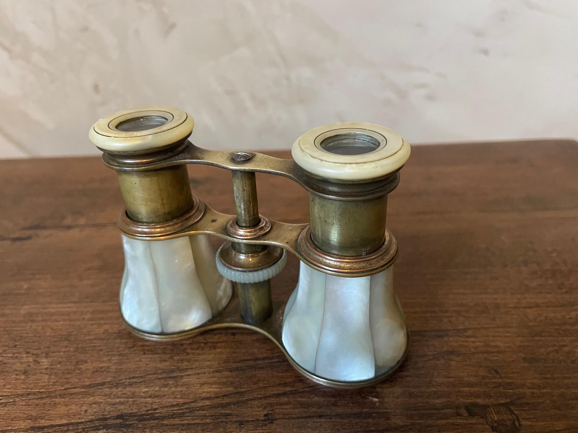 mother of pearl opera binoculars