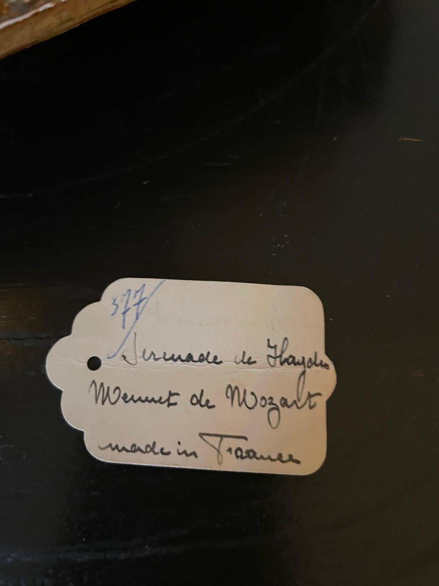 Französischer Musikautomat von Farkas aus dem 20. Jahrhundert mit seiner Glaskuppel, 1950er Jahre im Angebot 8