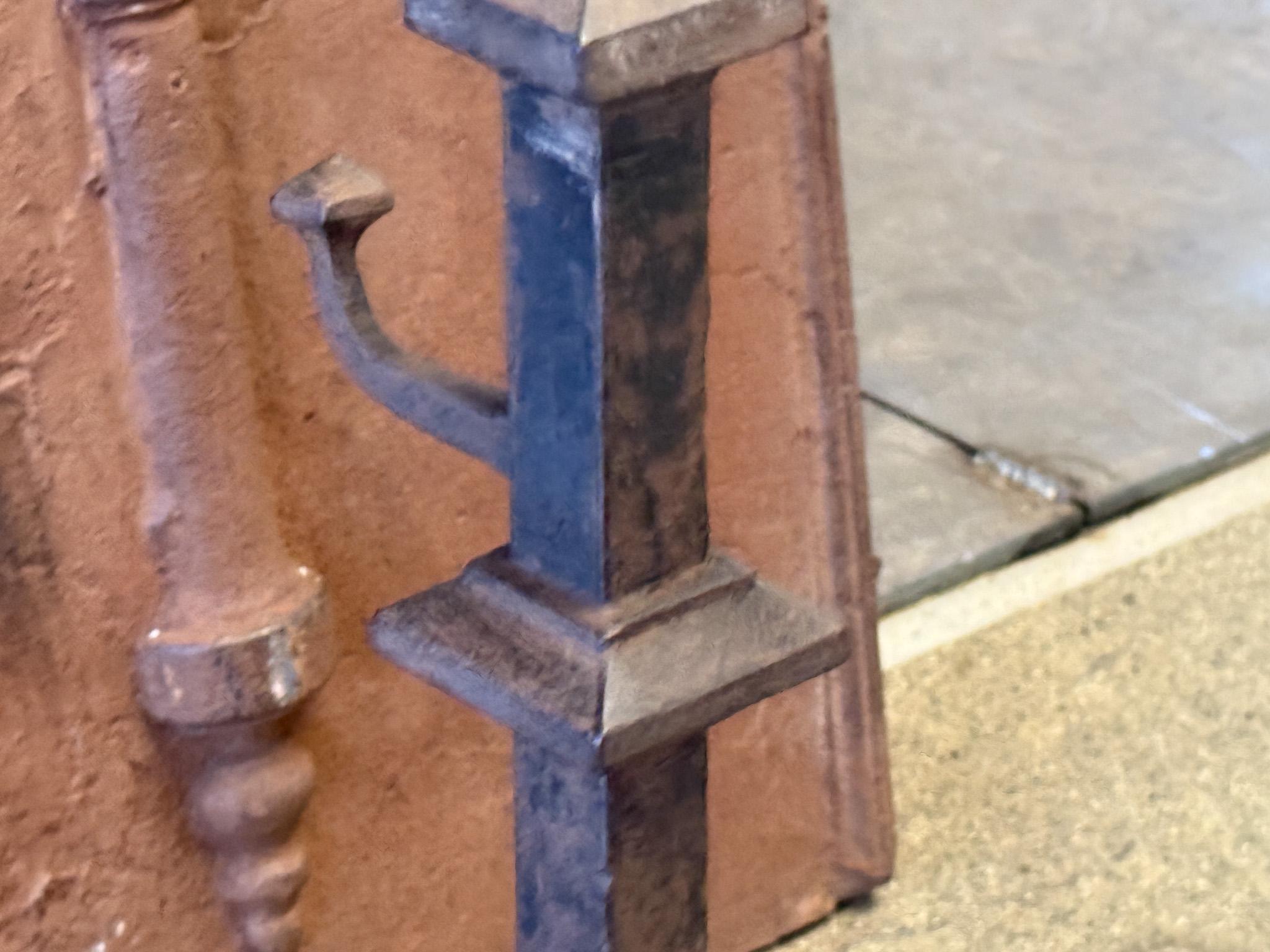 20th Century French Napoleon III Style Andirons or Firedogs For Sale 13