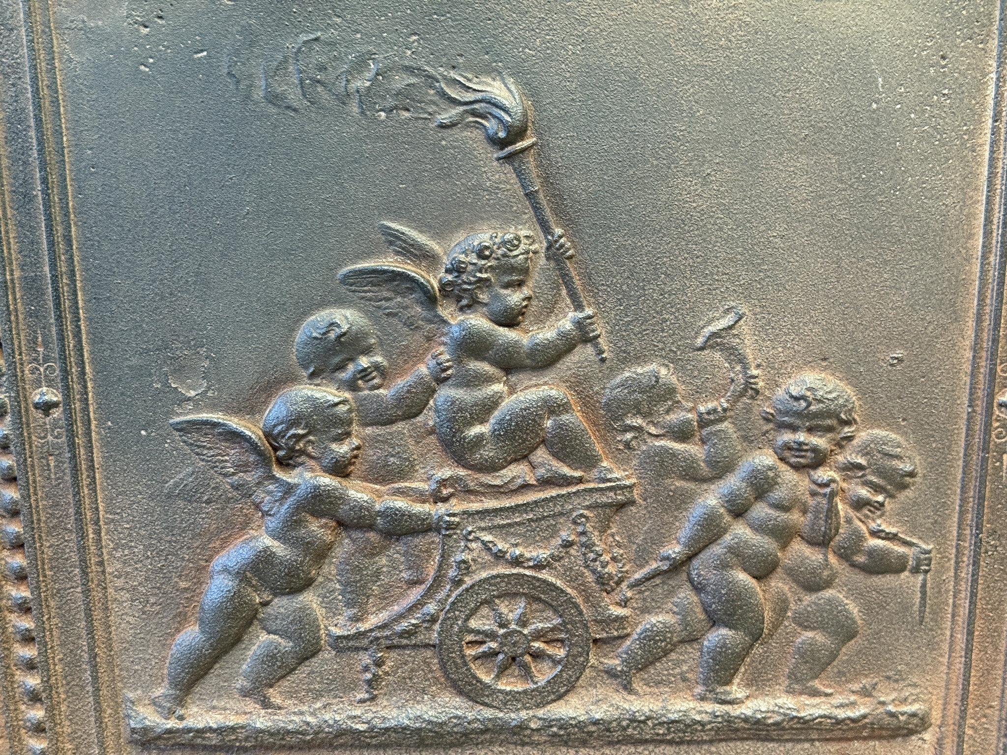 Piantana da camino francese del XX secolo in stile Napoleone III. in vendita 1