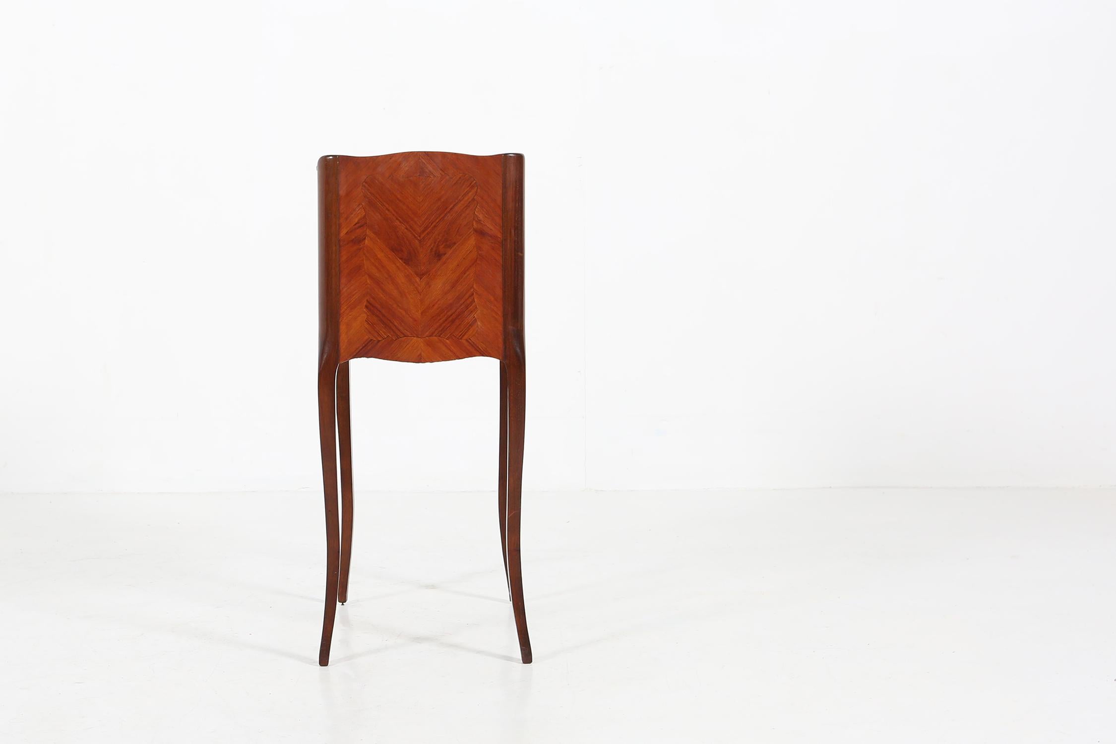 20th Century French Napoleon III style nightstand or small cabinet For Sale 1