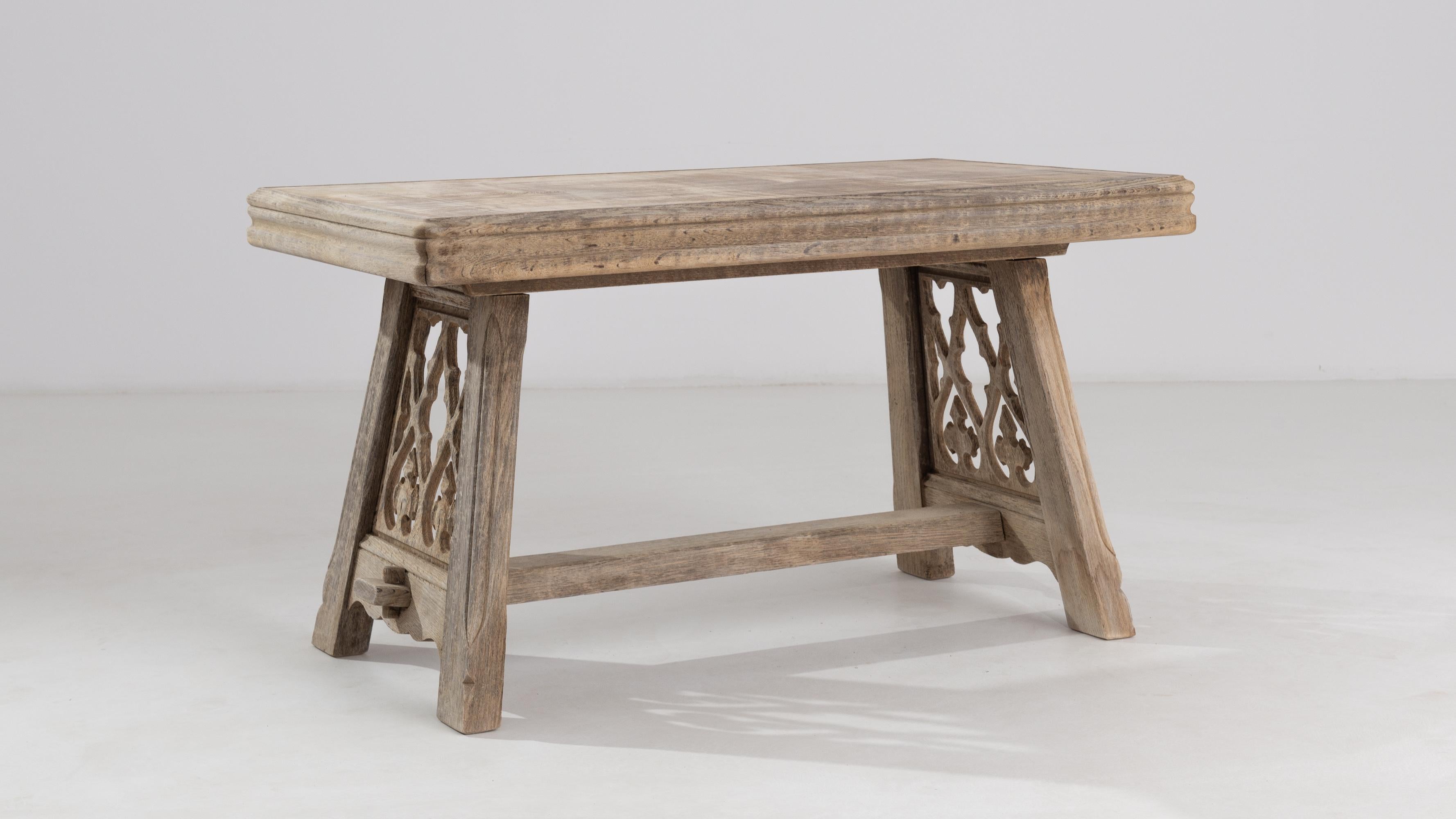 20th Century French Oak Coffee Table 1