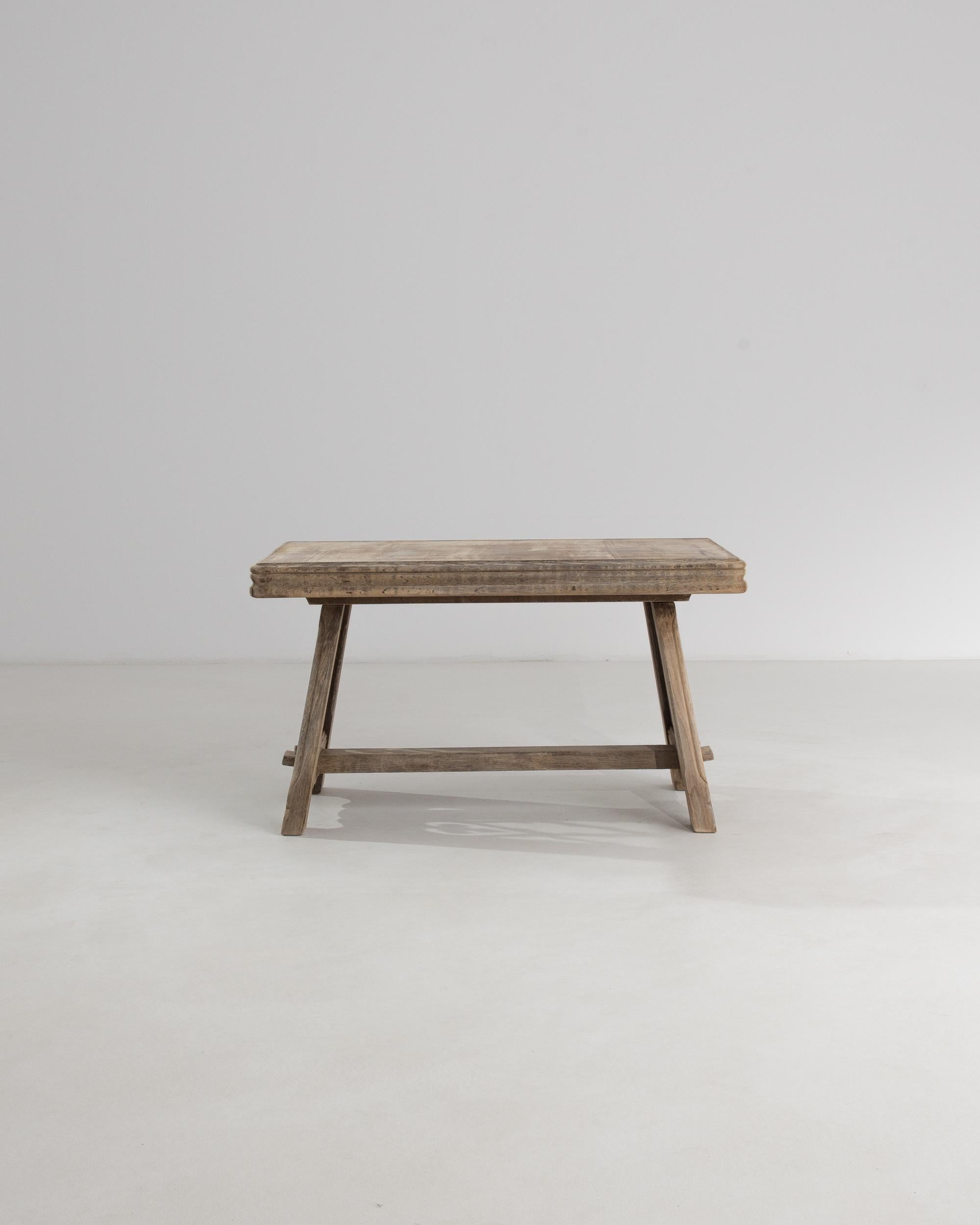 20th Century French Oak Coffee Table 4