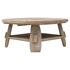 20th Century French Oak Coffee Table
