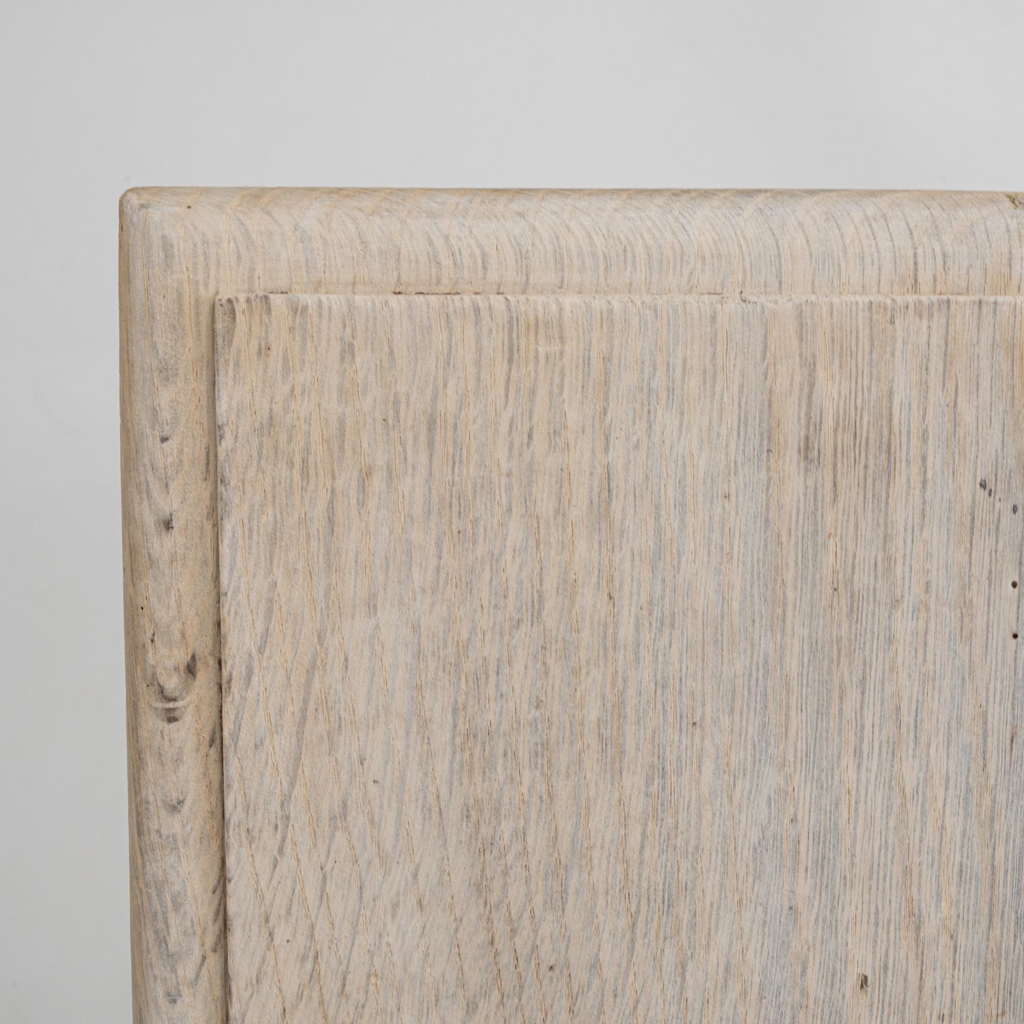 20th Century French Oak Console Table For Sale 9