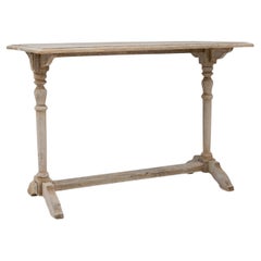 20th Century French Oak Console Table