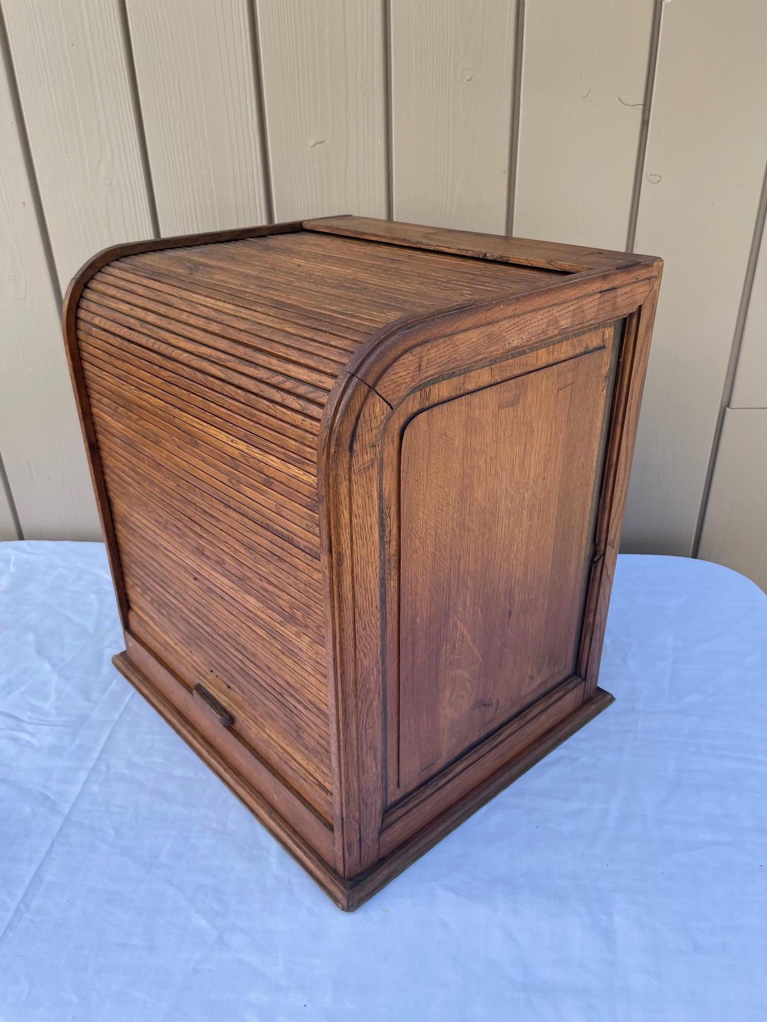 20th Century French Oak Desk Letters Holder, 1920s 1