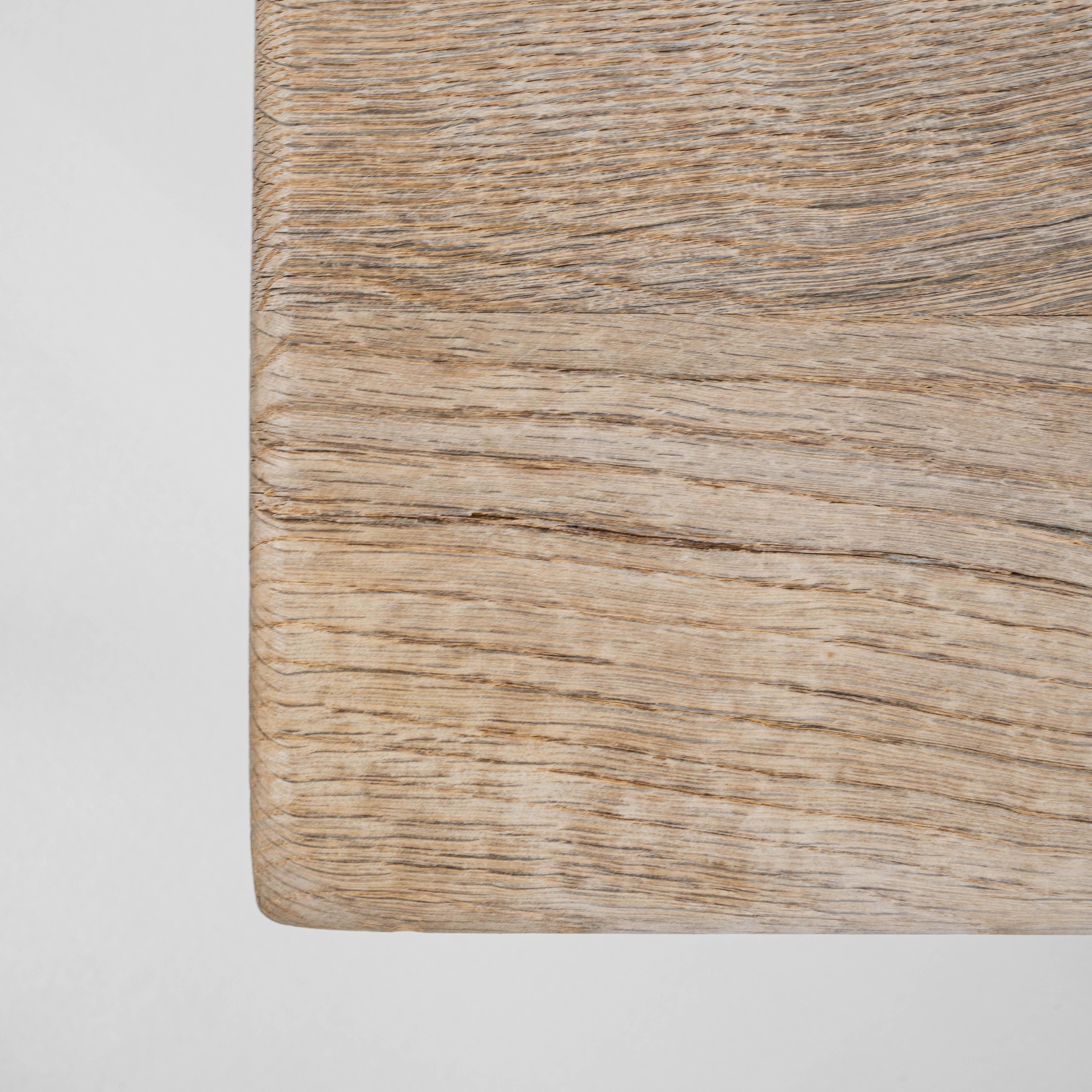 Mesa de comedor francesa de roble del siglo XX en venta 5