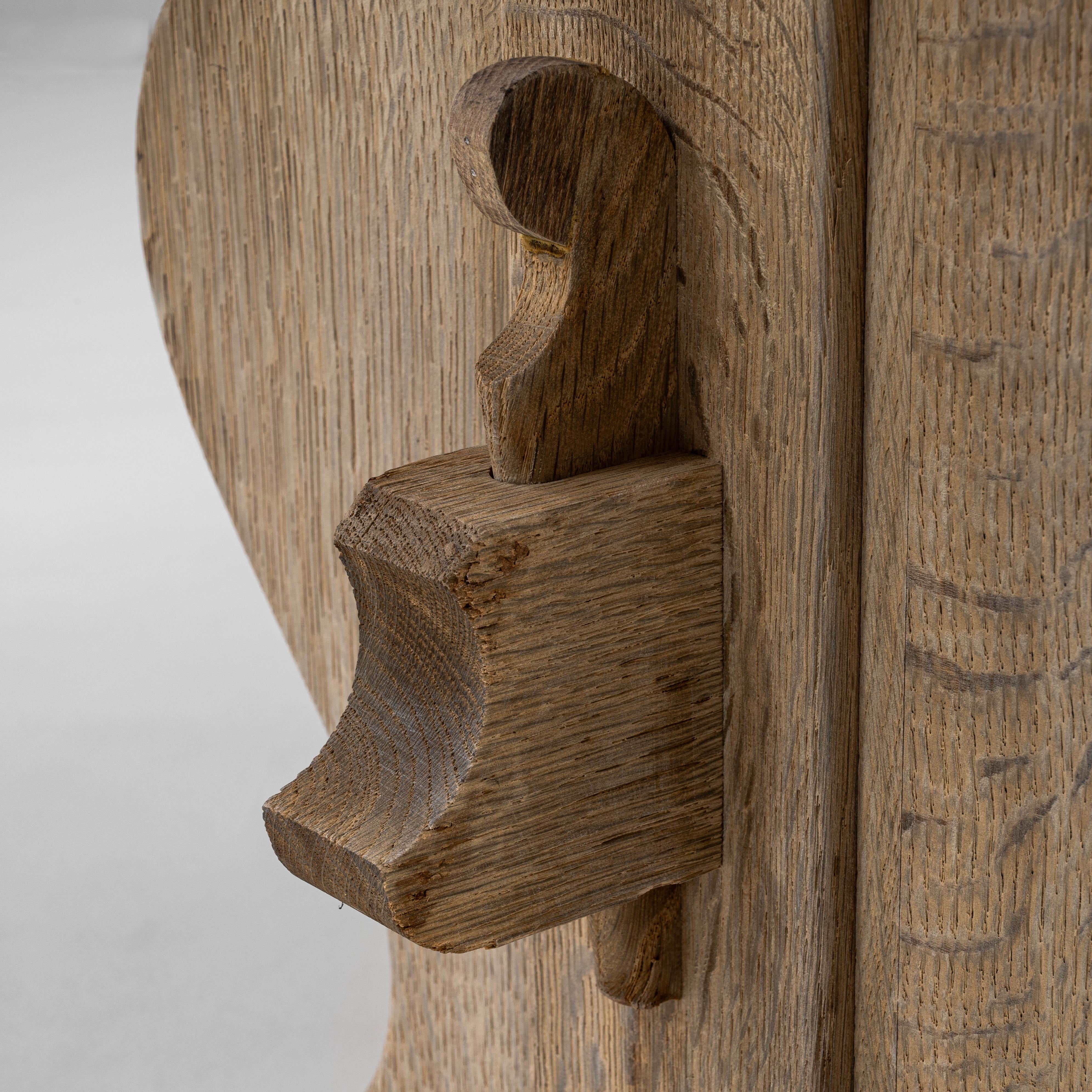 Tavolo da pranzo francese del XX secolo in Oak in vendita 5