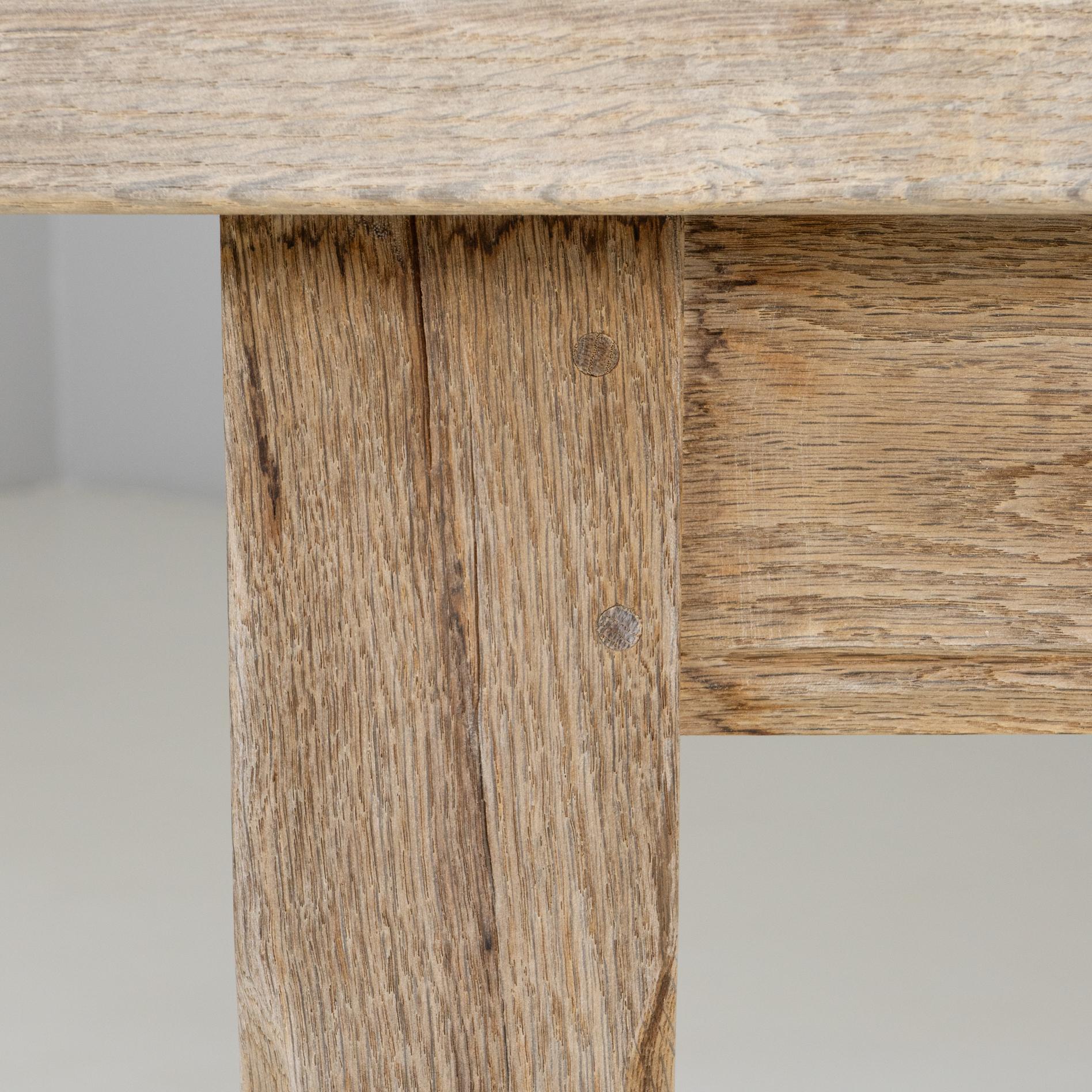 20th Century French Oak Dining Table im Angebot 4