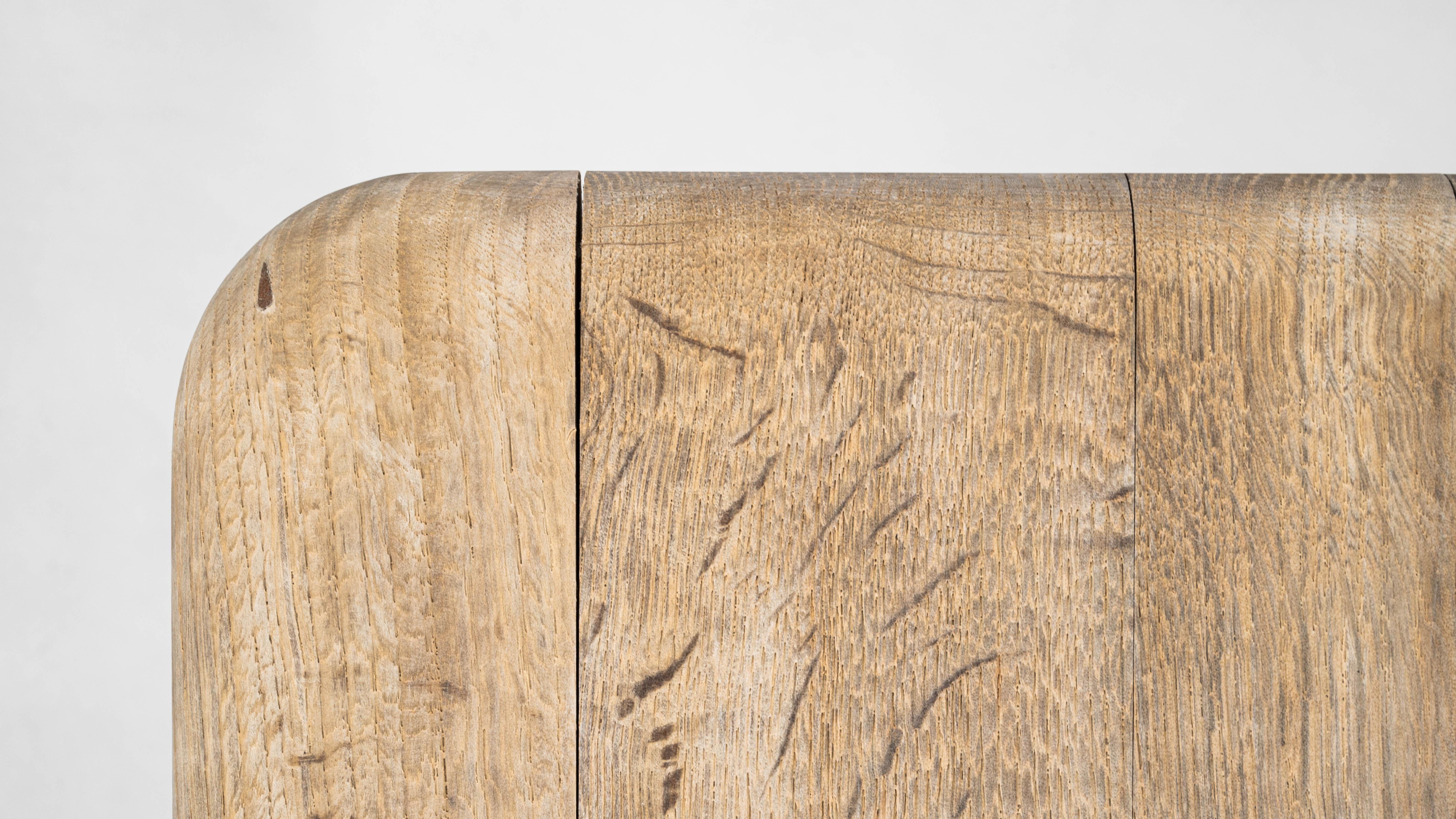 Tavolo da pranzo francese del XX secolo in Oak in vendita 6
