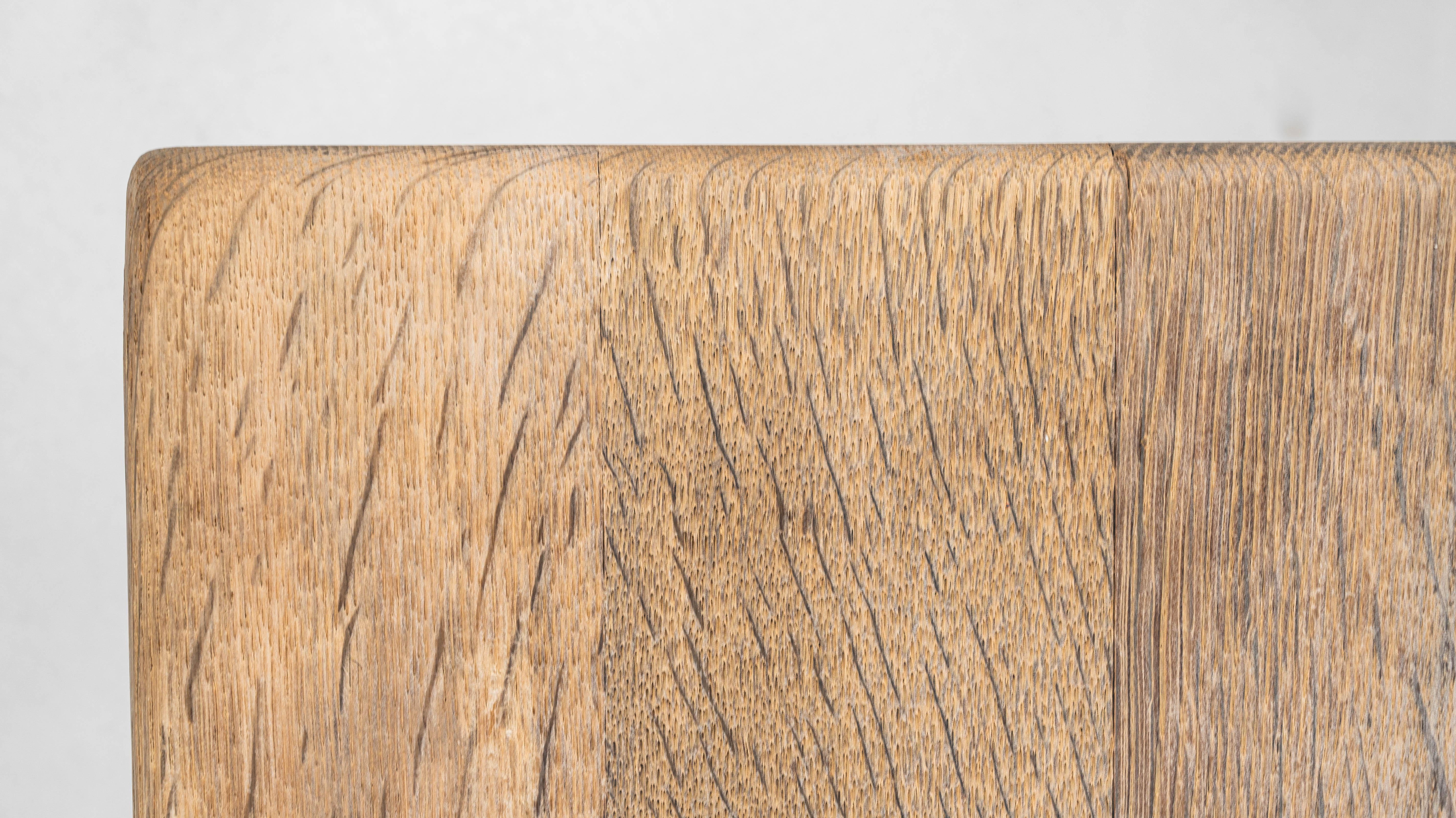 20th Century French Oak Dining Table en venta 5