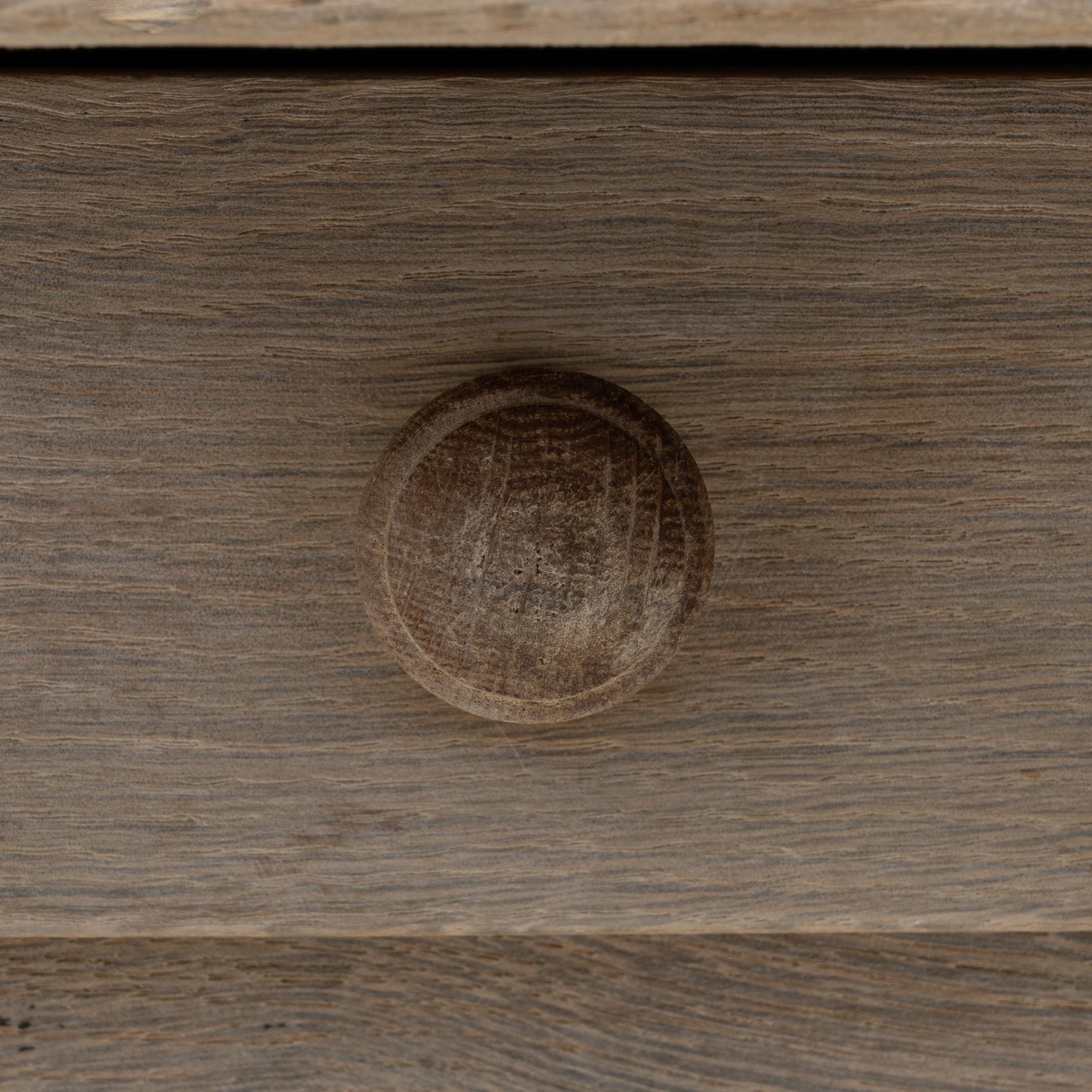 20th Century French Oak Dining Table For Sale 9